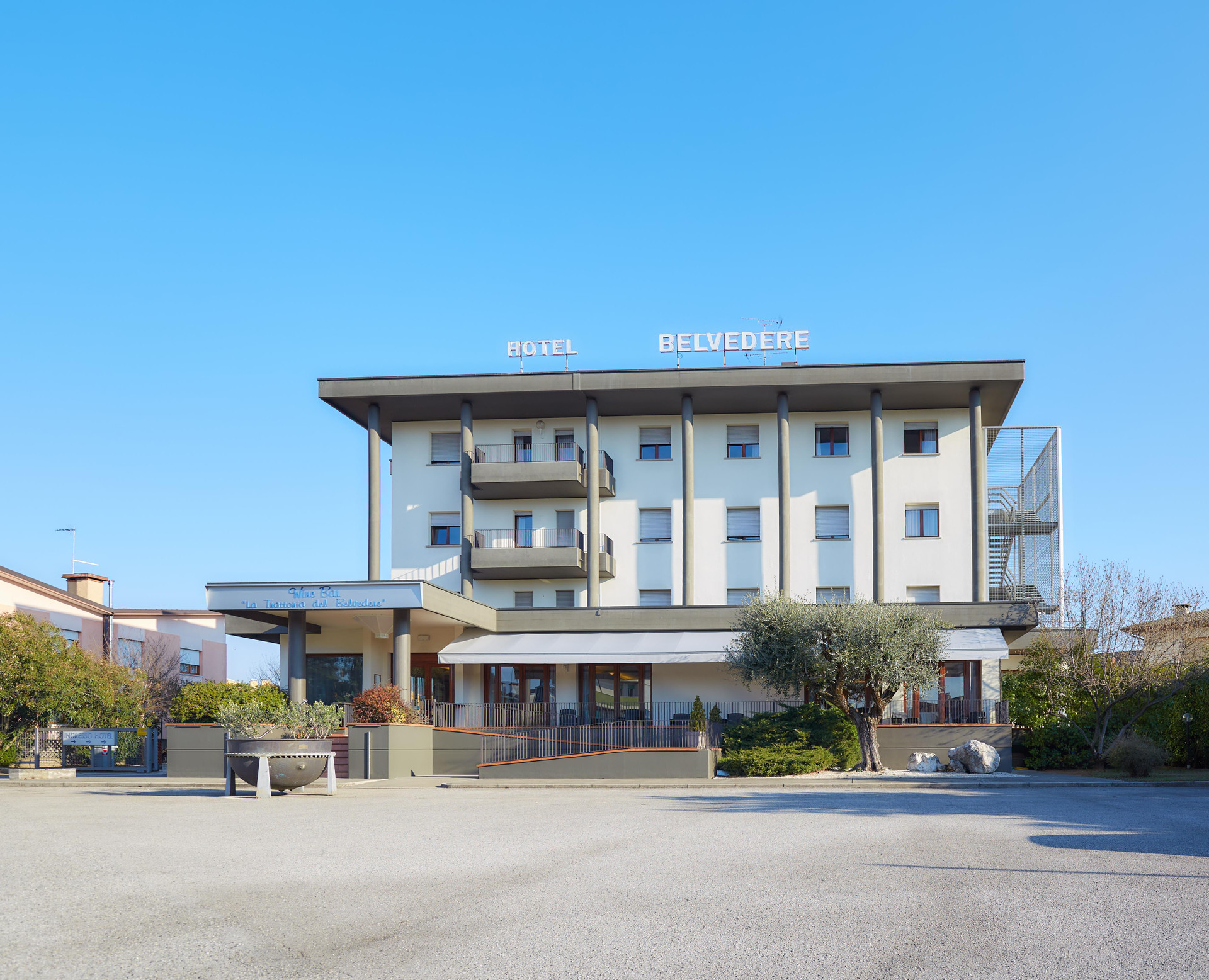 Vista Exterior Hotel Belvedere Codroipo