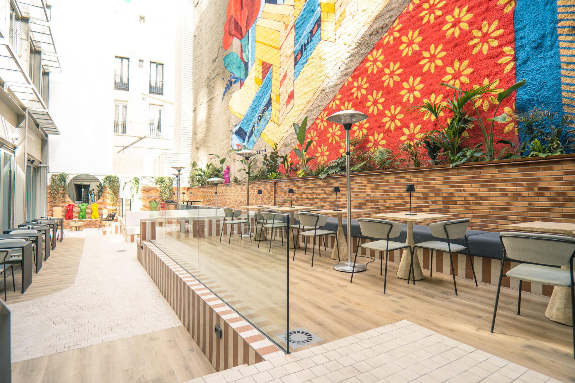 Vista Lobby Akeah Hotel Gran Via