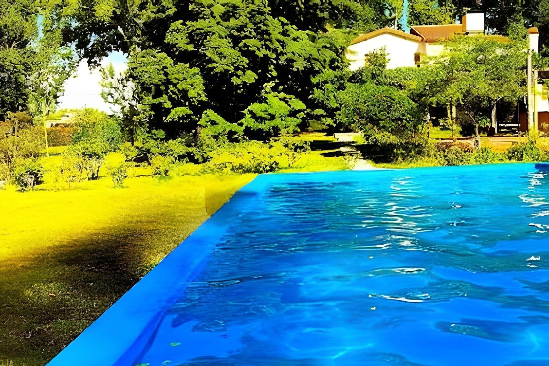Vista Piscina Posada Haura Chacras