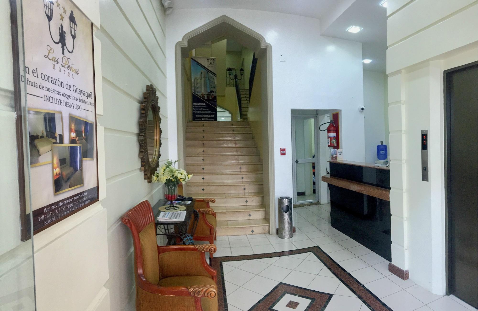 Vista Lobby Hotel Las Peñas