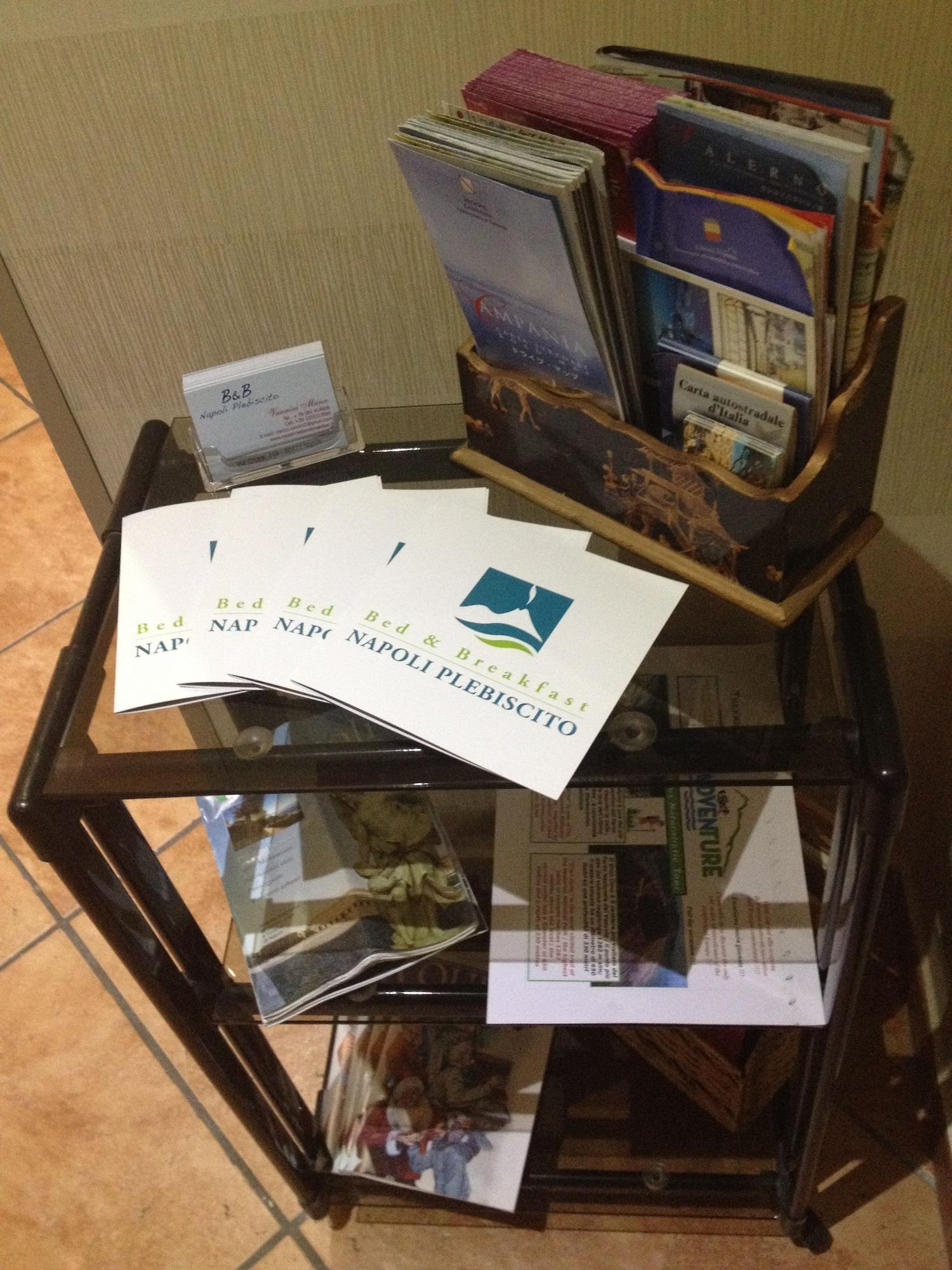 Vista Lobby B&B Napoli Plebiscito