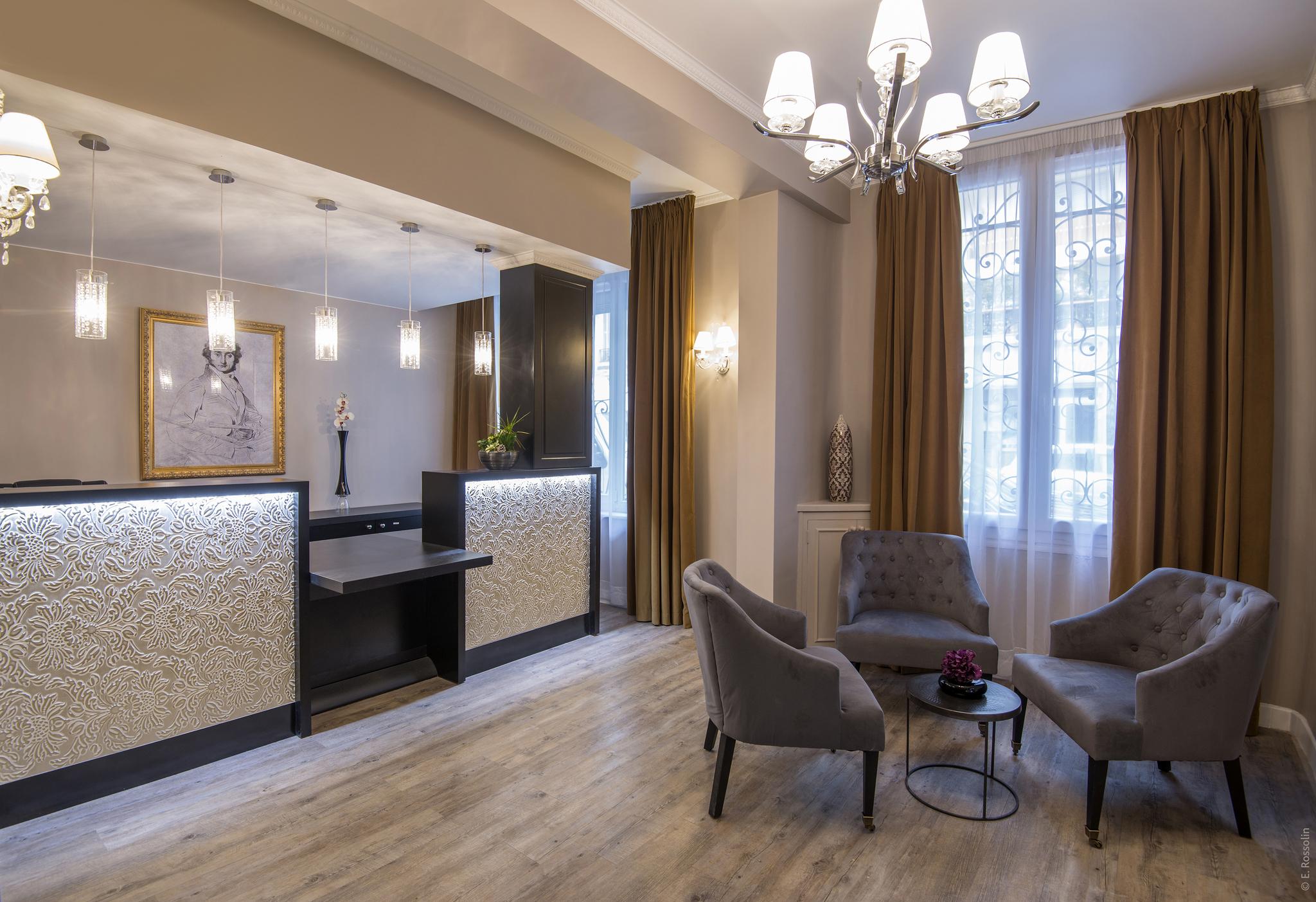 Vista Lobby Hotel Paganini