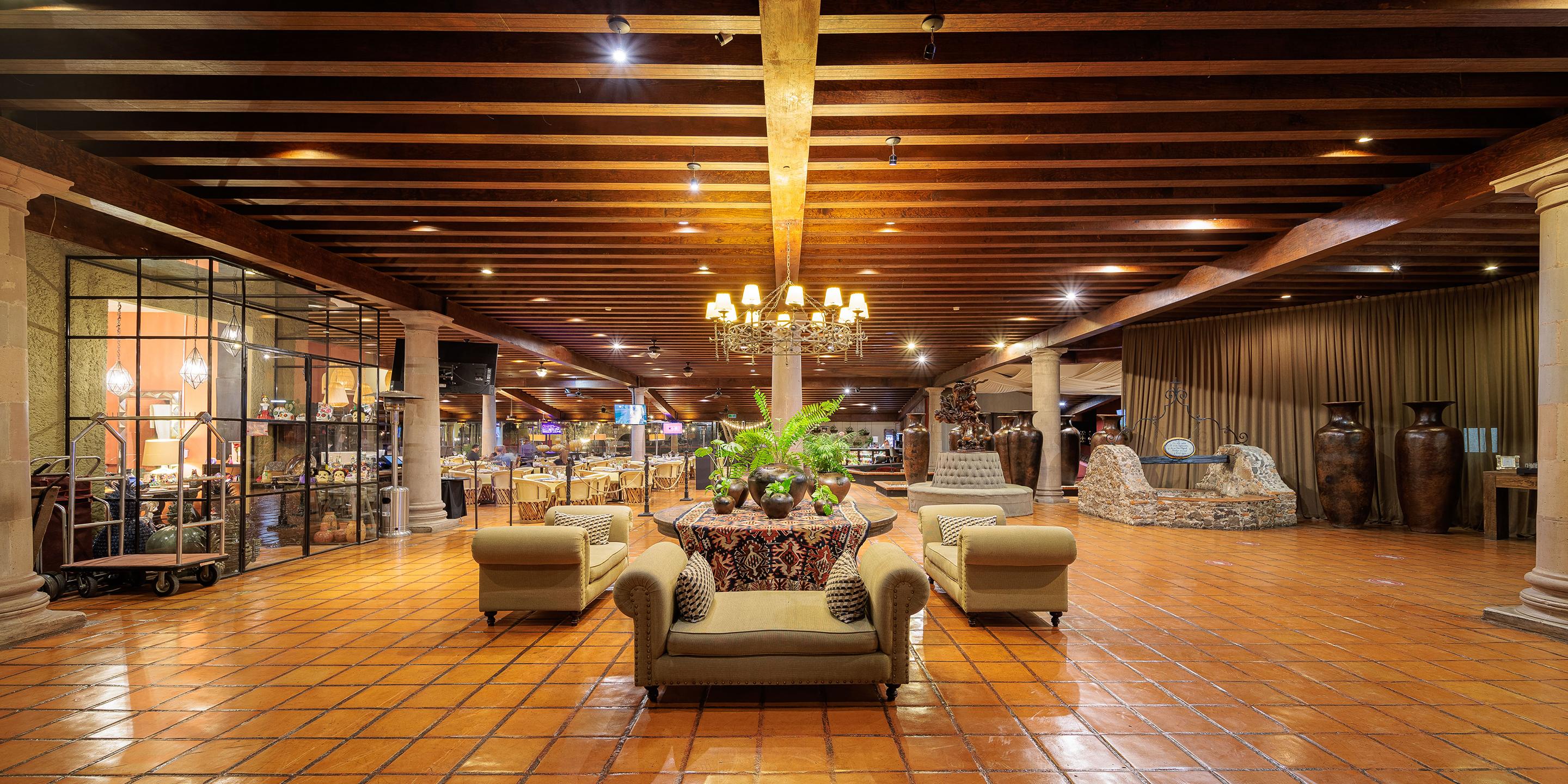 Vista Lobby Real de Minas San Miguel de Allende