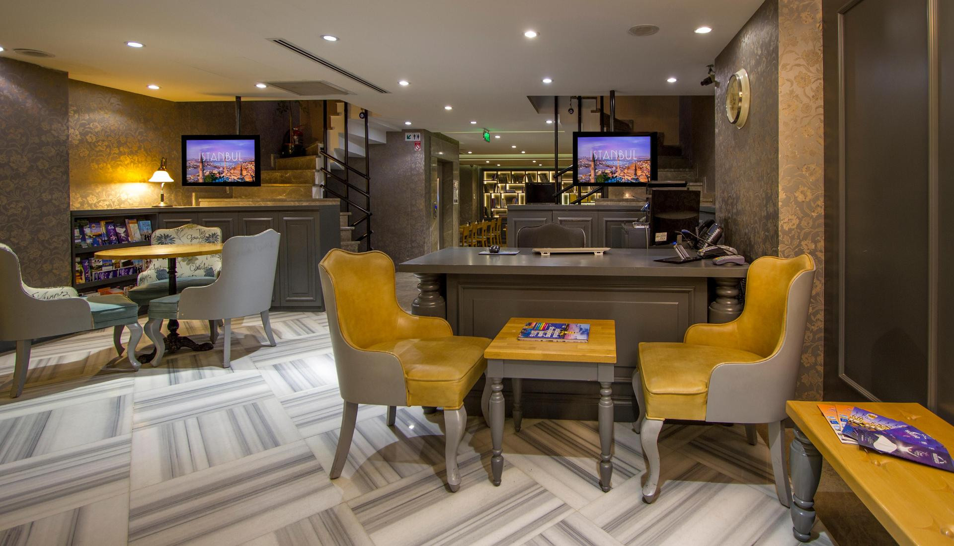 Vista Lobby Aston Hotel Taksim