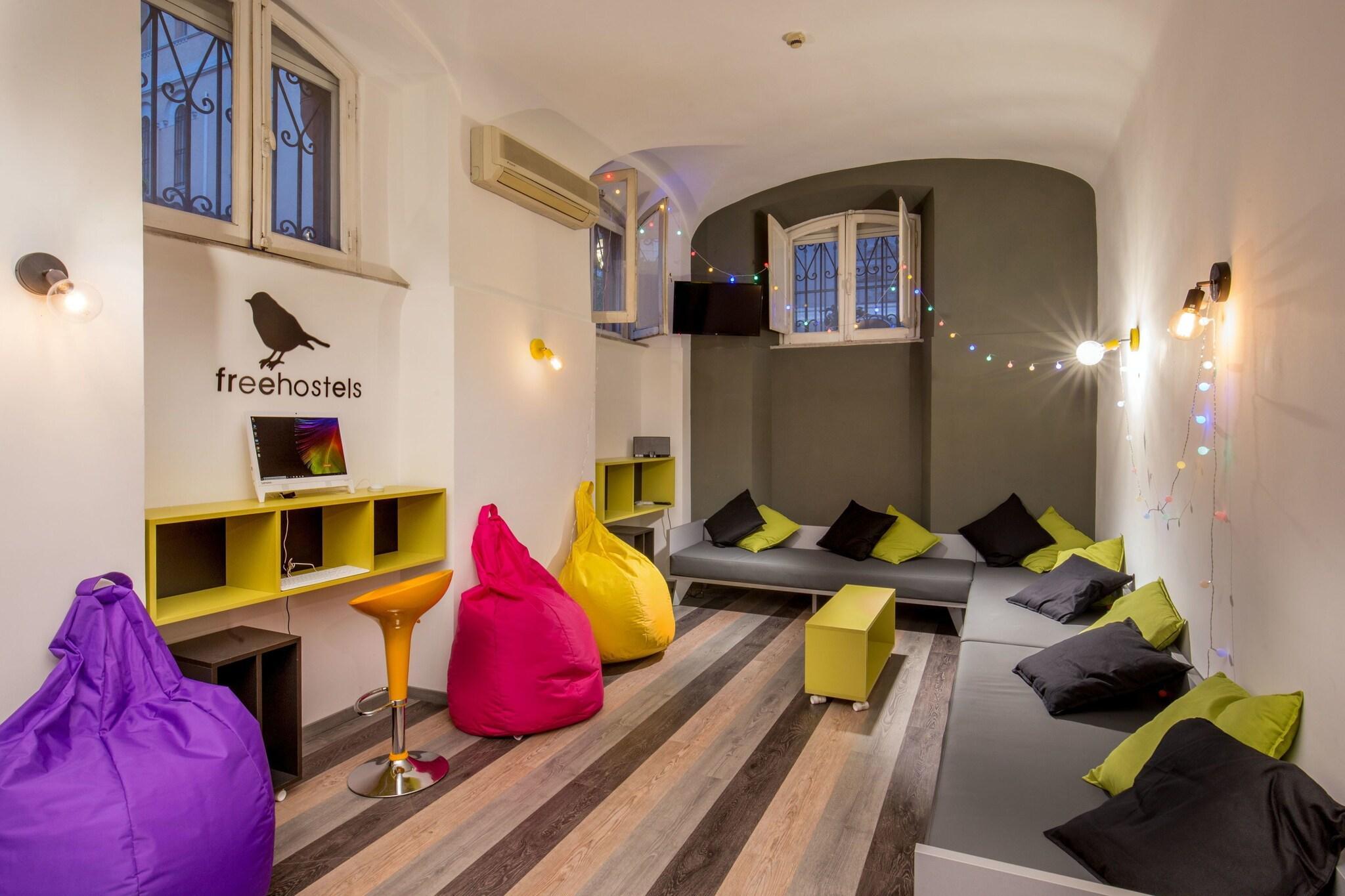 Vista Lobby Free Hostels Roma