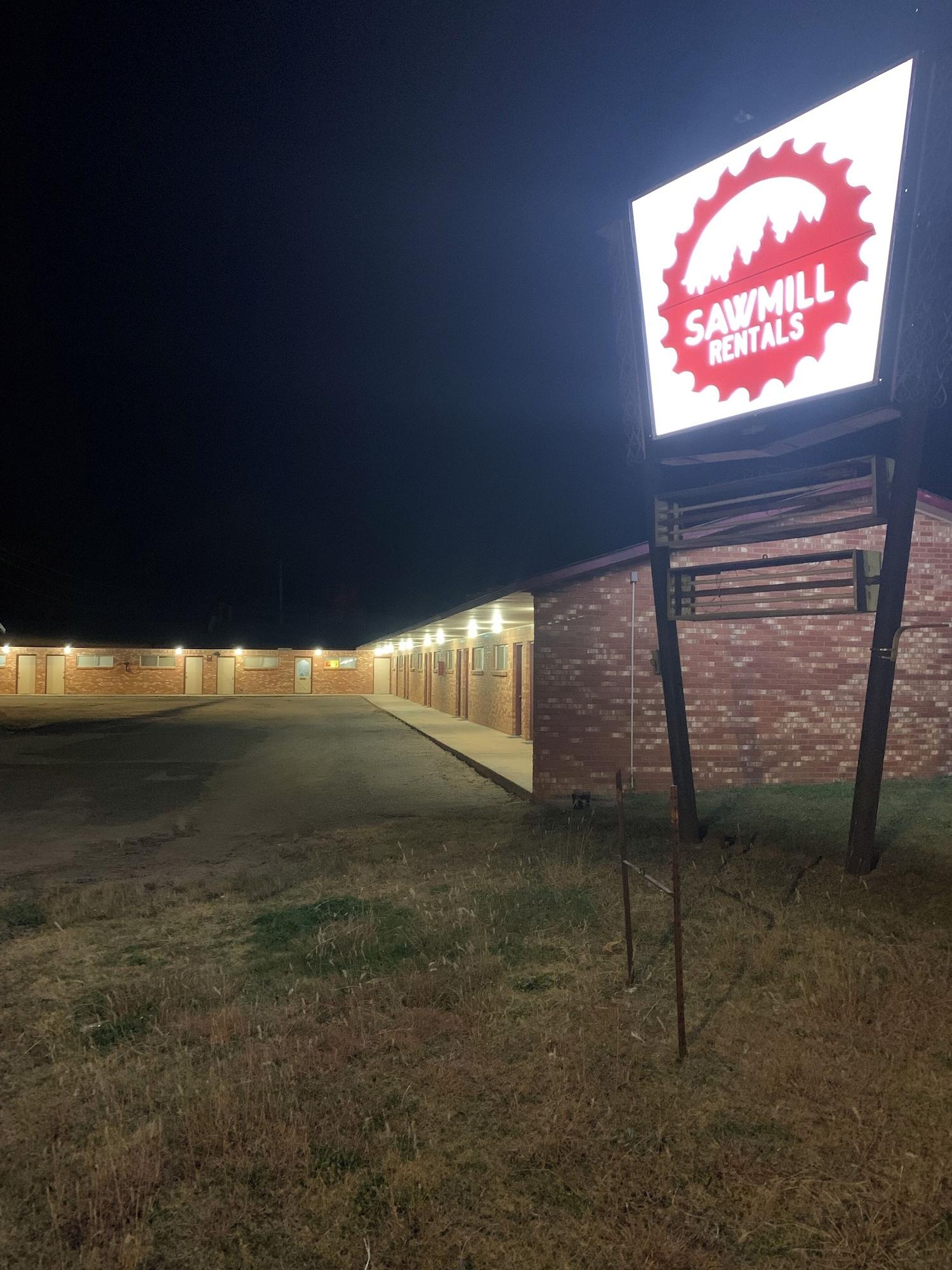 Vista Exterior Sawmill Lodges Motel