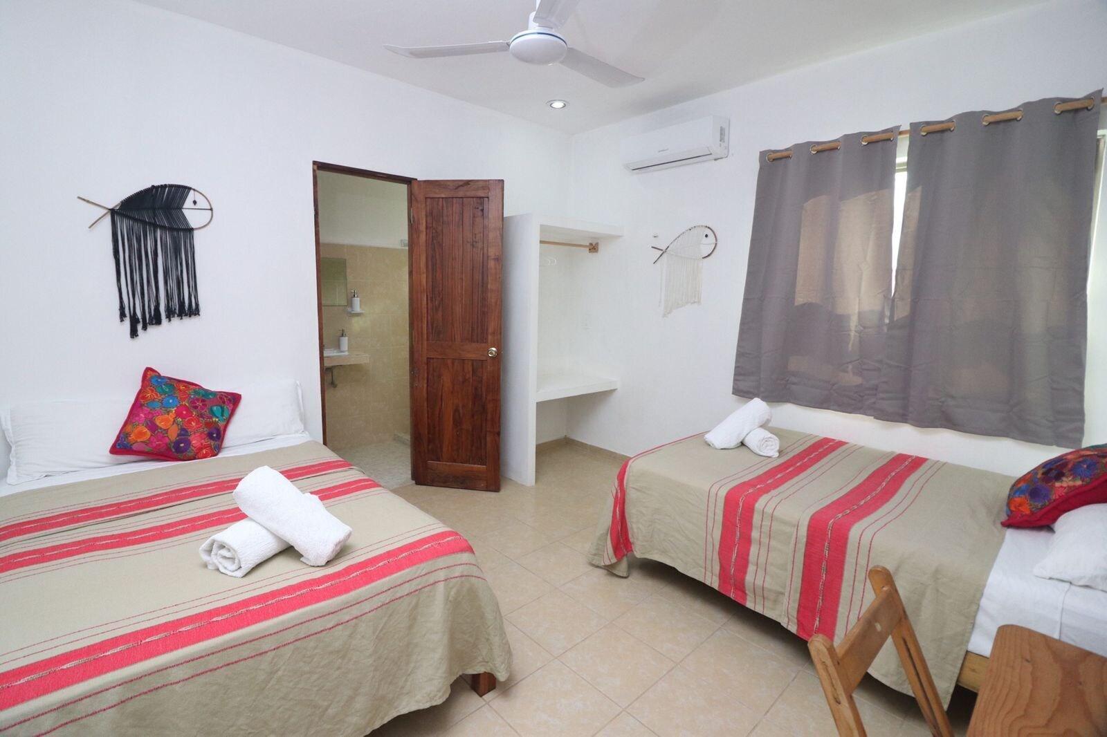 Habitación Posada Yalekin Holbox