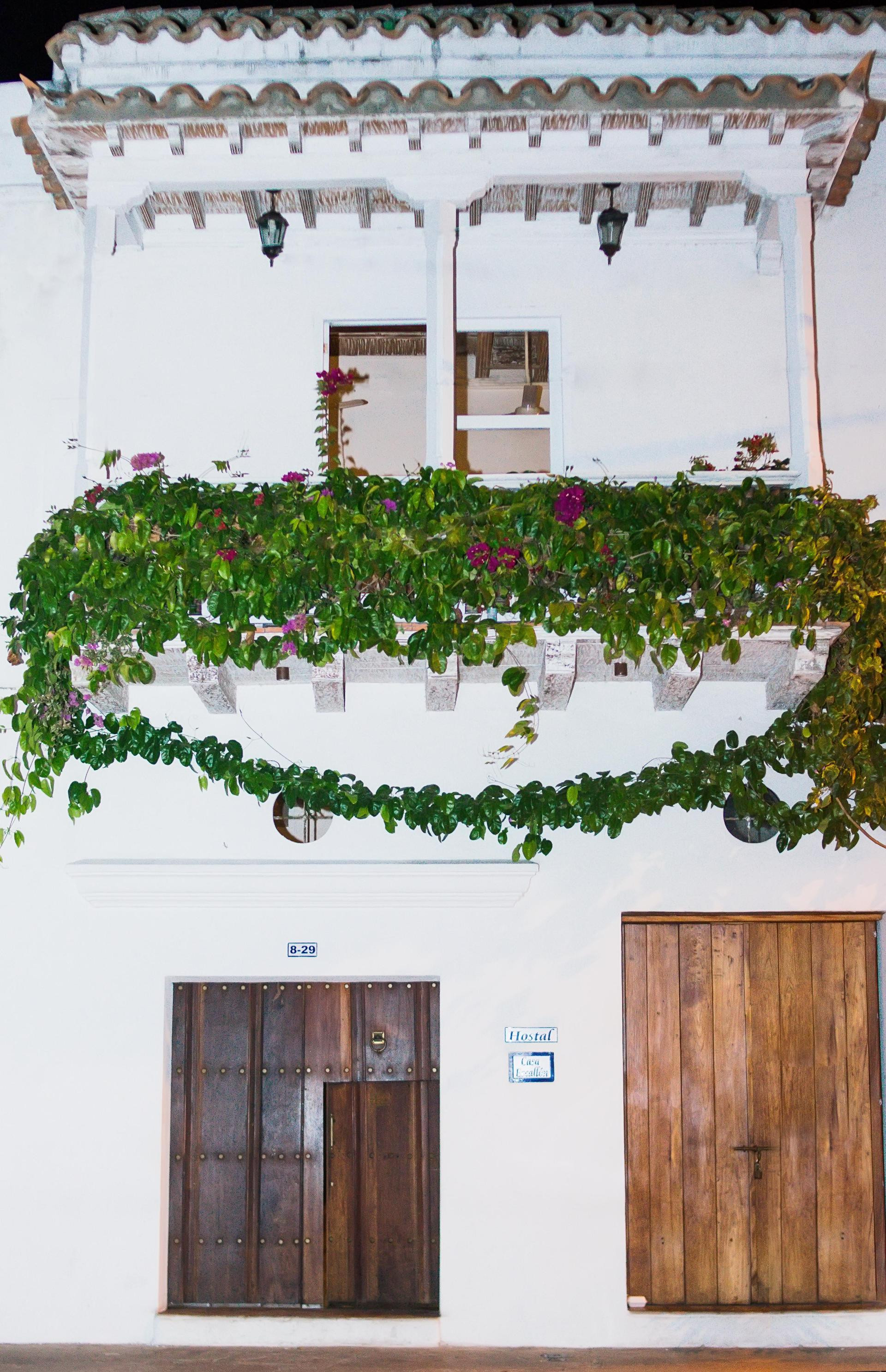 Vista Exterior Hostal Casa Escallon