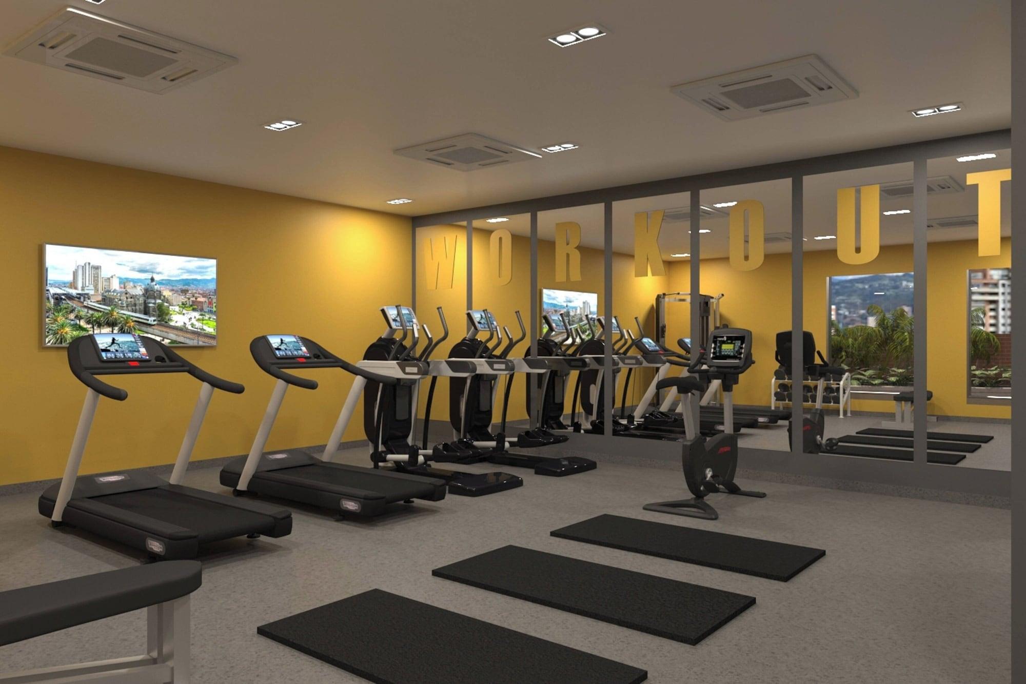 Gimnasio Fairfield by Marriott Medellin Sabaneta