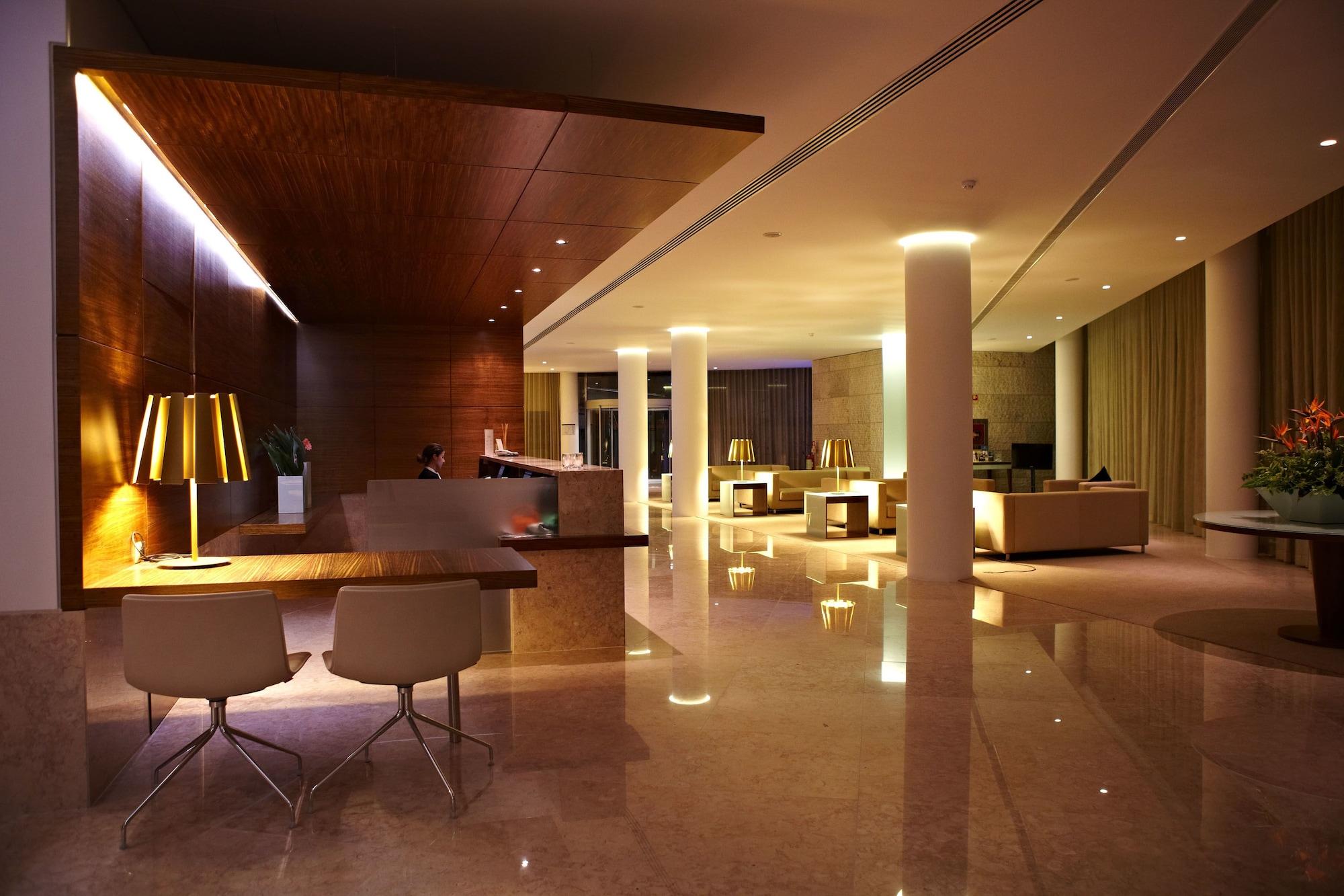 Vista Lobby Hotel Santa Maria
