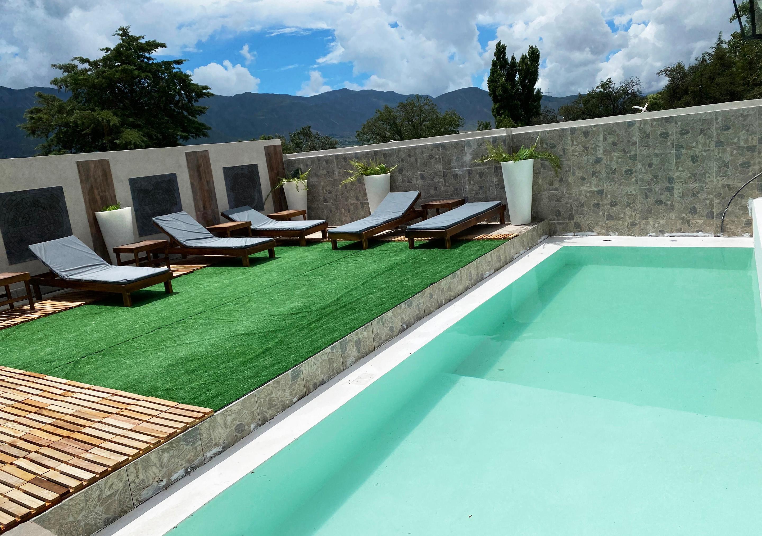 Vista Piscina Hotel Colonial Tafi del Valle by DOT Tradition