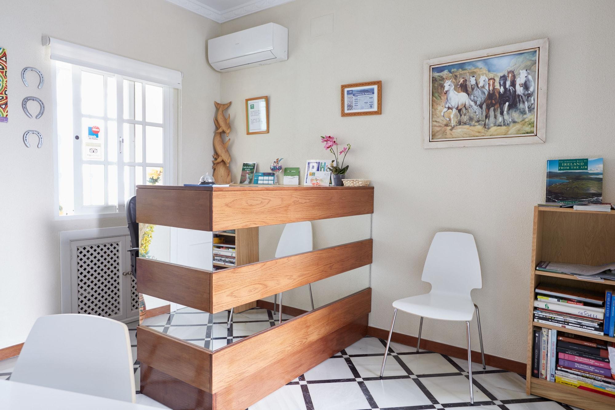 Vista Lobby Hostal Campo Nuevo