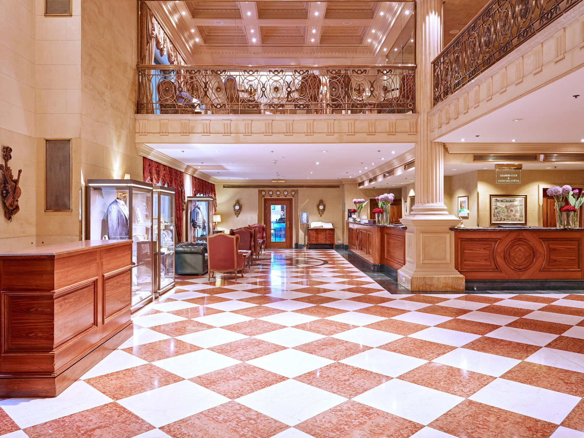 Vista Lobby Grand Hotel Wien