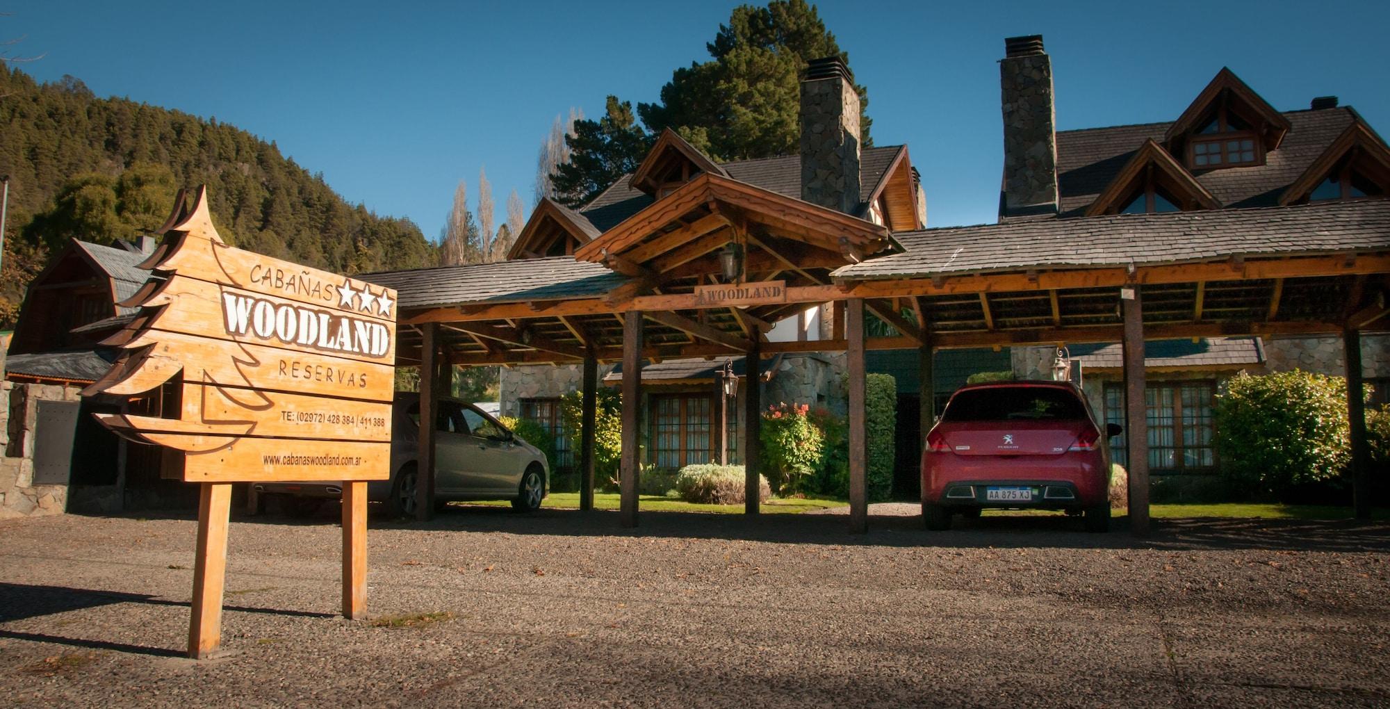 Vista Exterior Cabañas Woodland