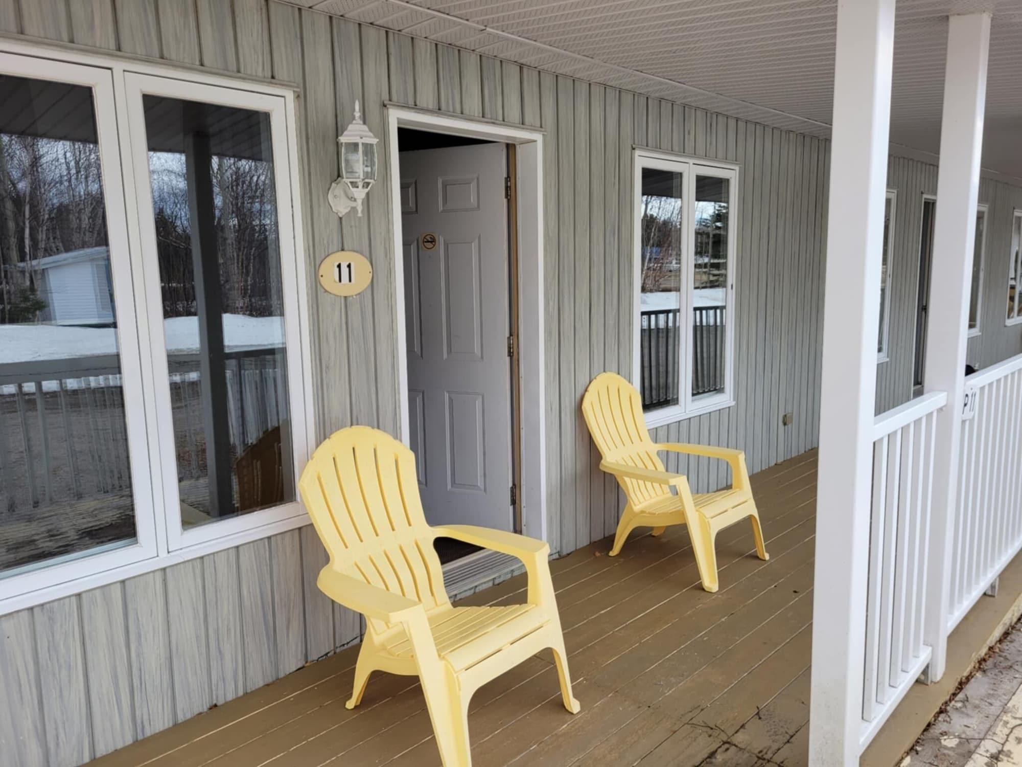 Vista Exterior Motel La Croisière