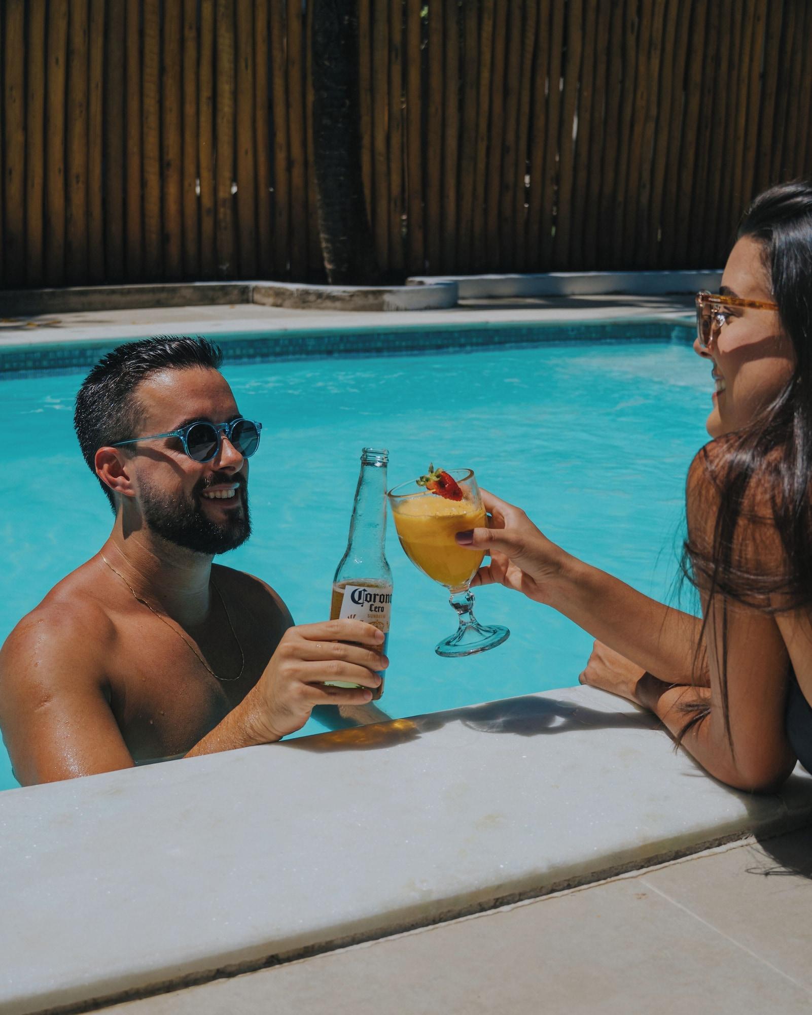 Vista Piscina Pousada Porto Verano