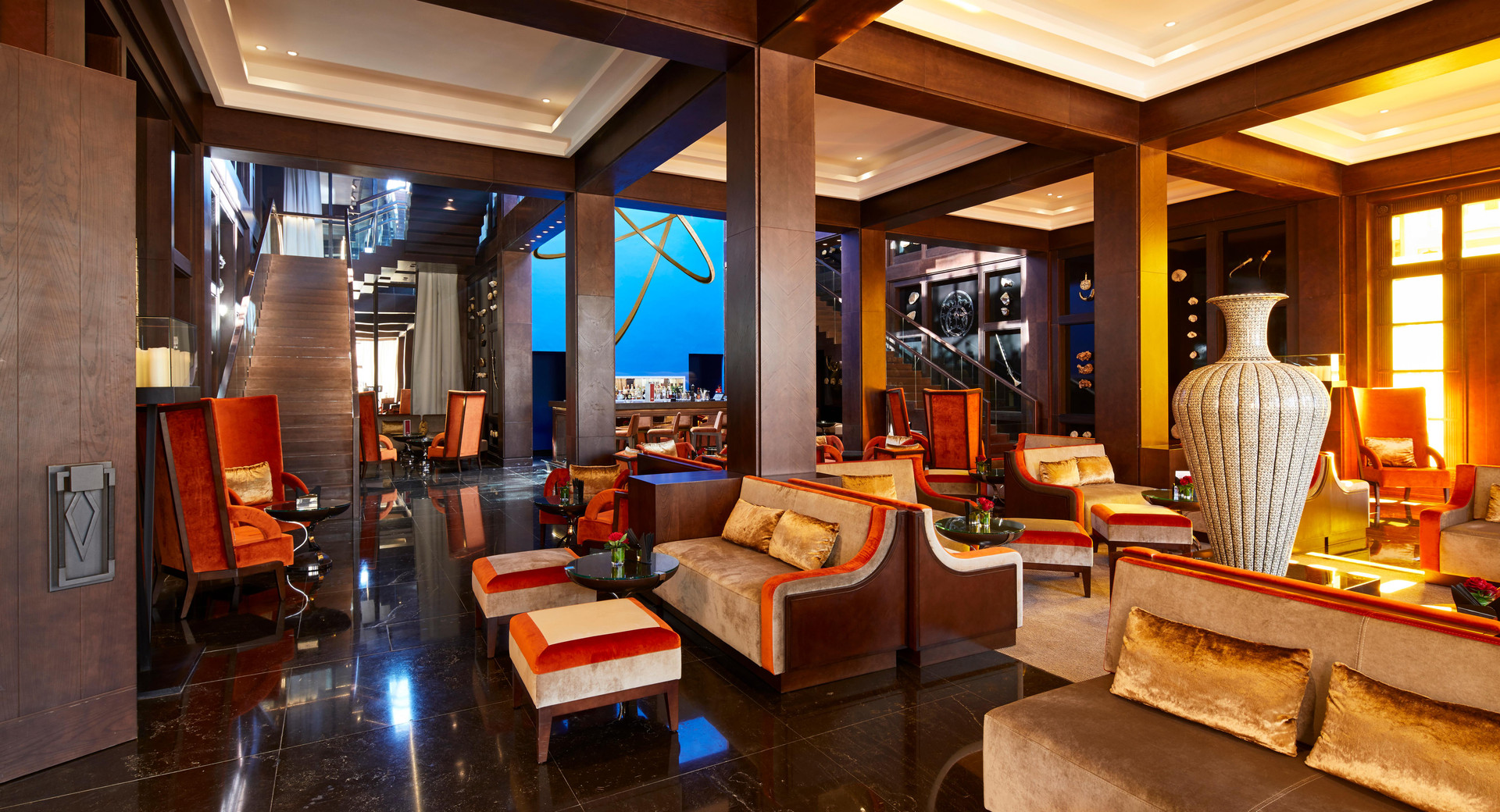 Bar/Salón Movenpick Hotel Mansour Eddahbi Marrakech