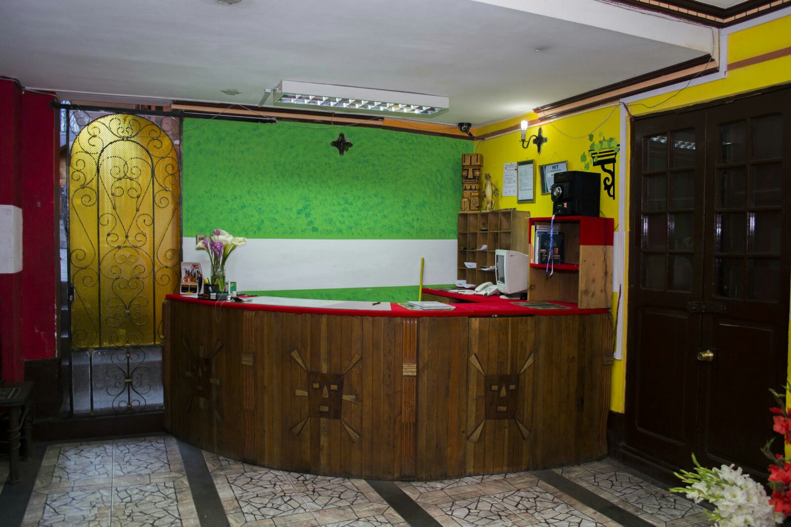 Vista Lobby Casa Colonial San Pedro