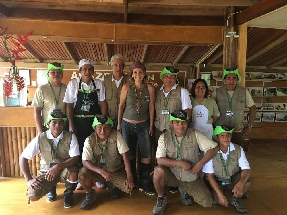 Vista Lobby Amazon Garden Ecolodge