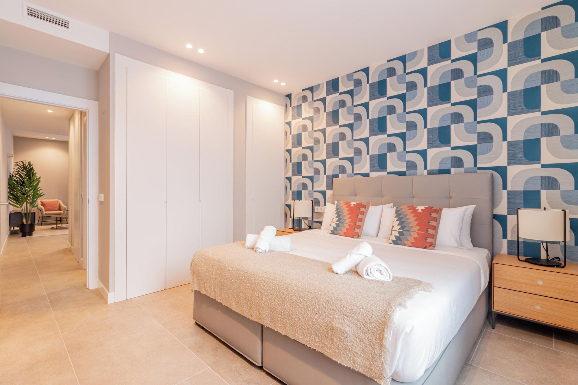 Habitación Home Art Apartments Bernabéu