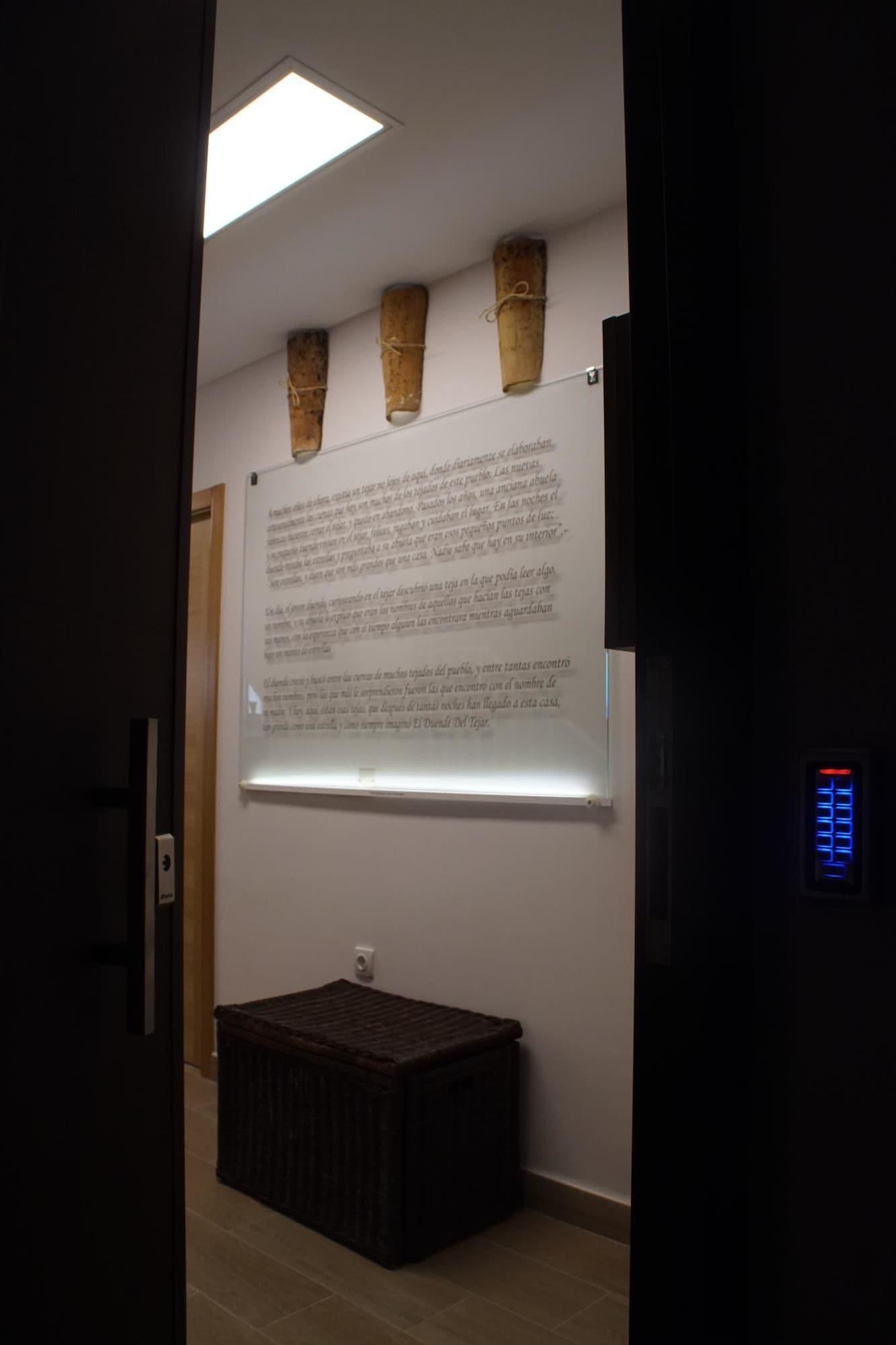 Vista Lobby Hospedería El Duende del Tejar