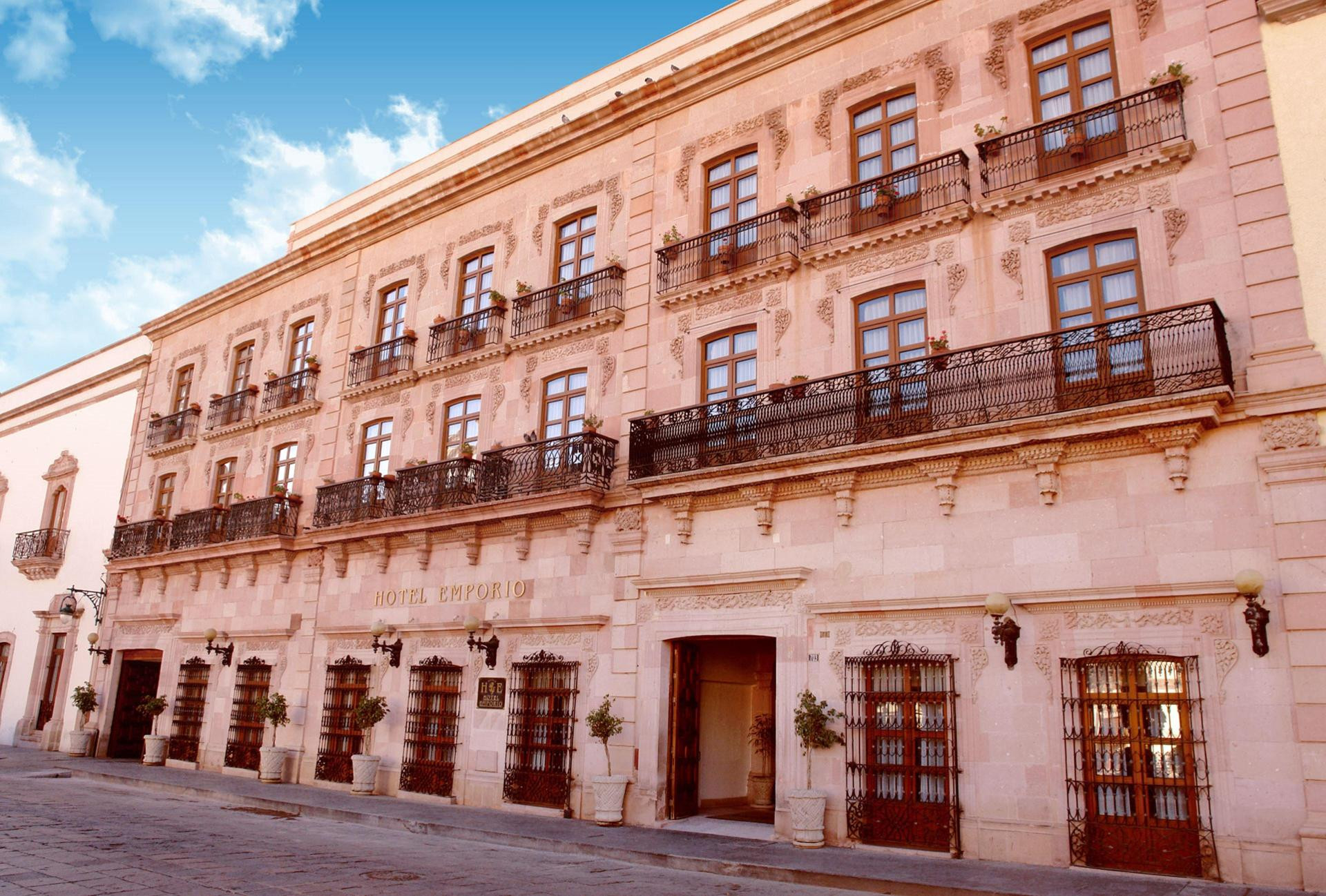 Vista Exterior Hotel Emporio Zacatecas