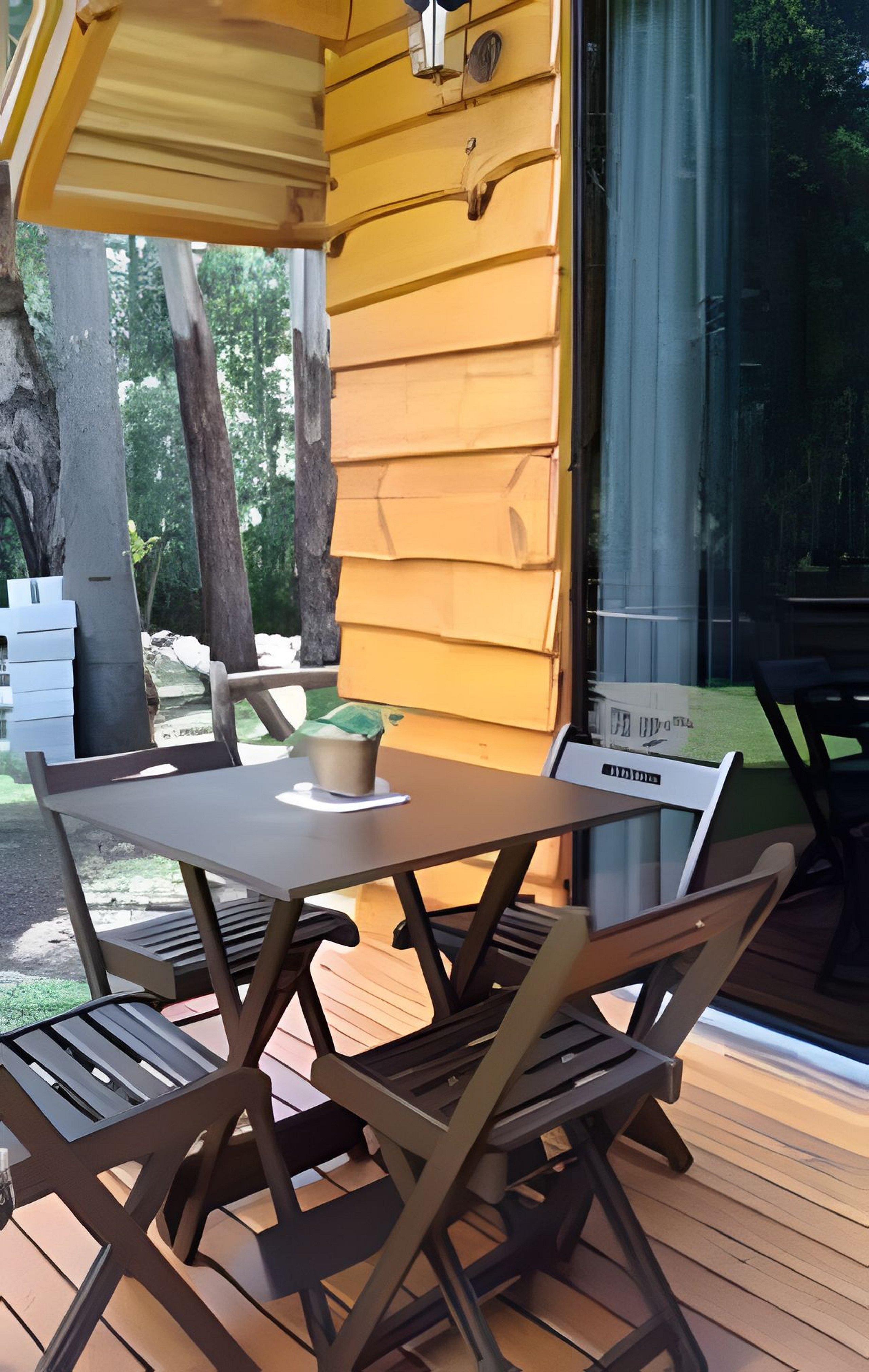 Vista Exterior Cabana Pequeno Bosque C/Jacuzzi