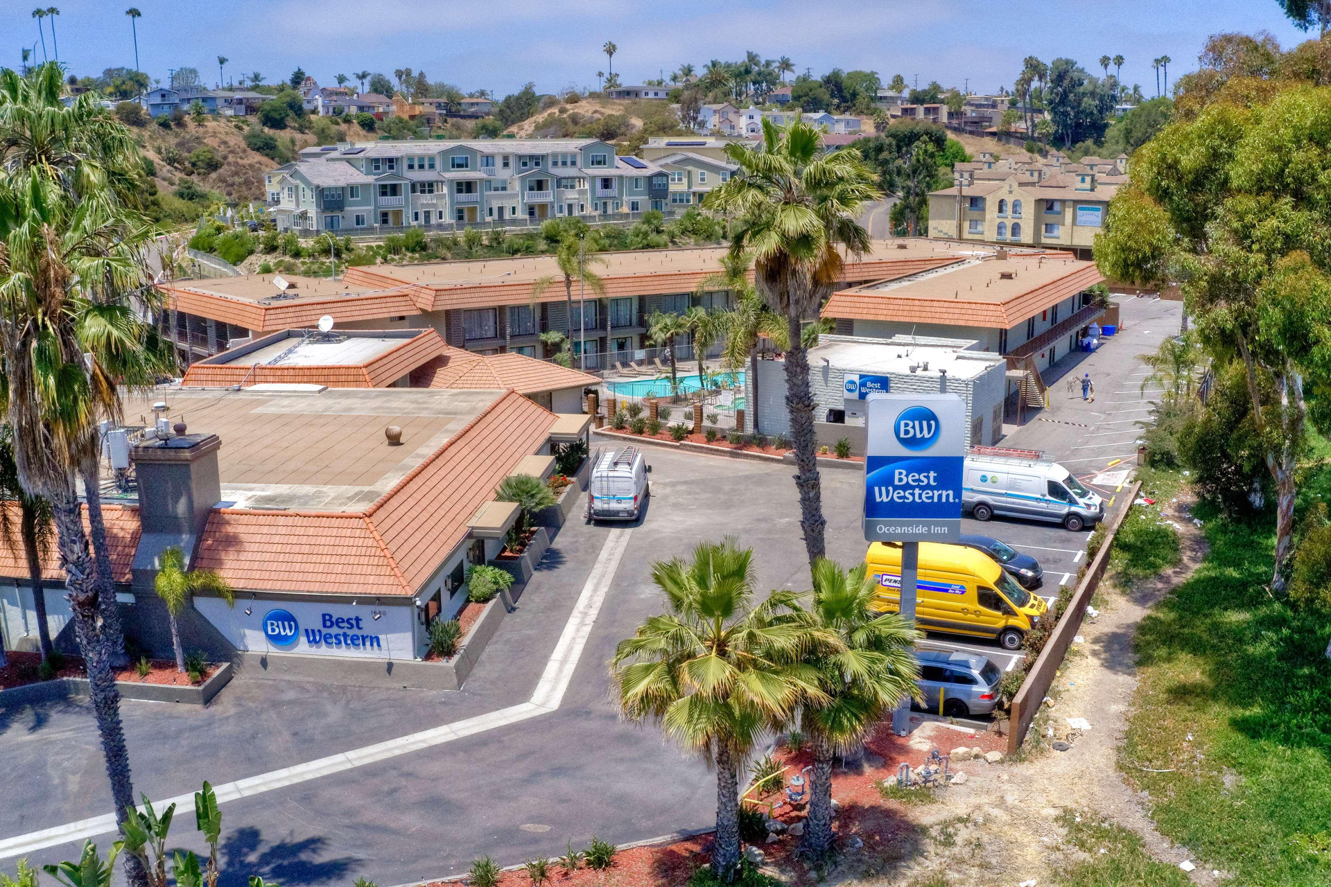 Vista Exterior Best Western Oceanside Inn