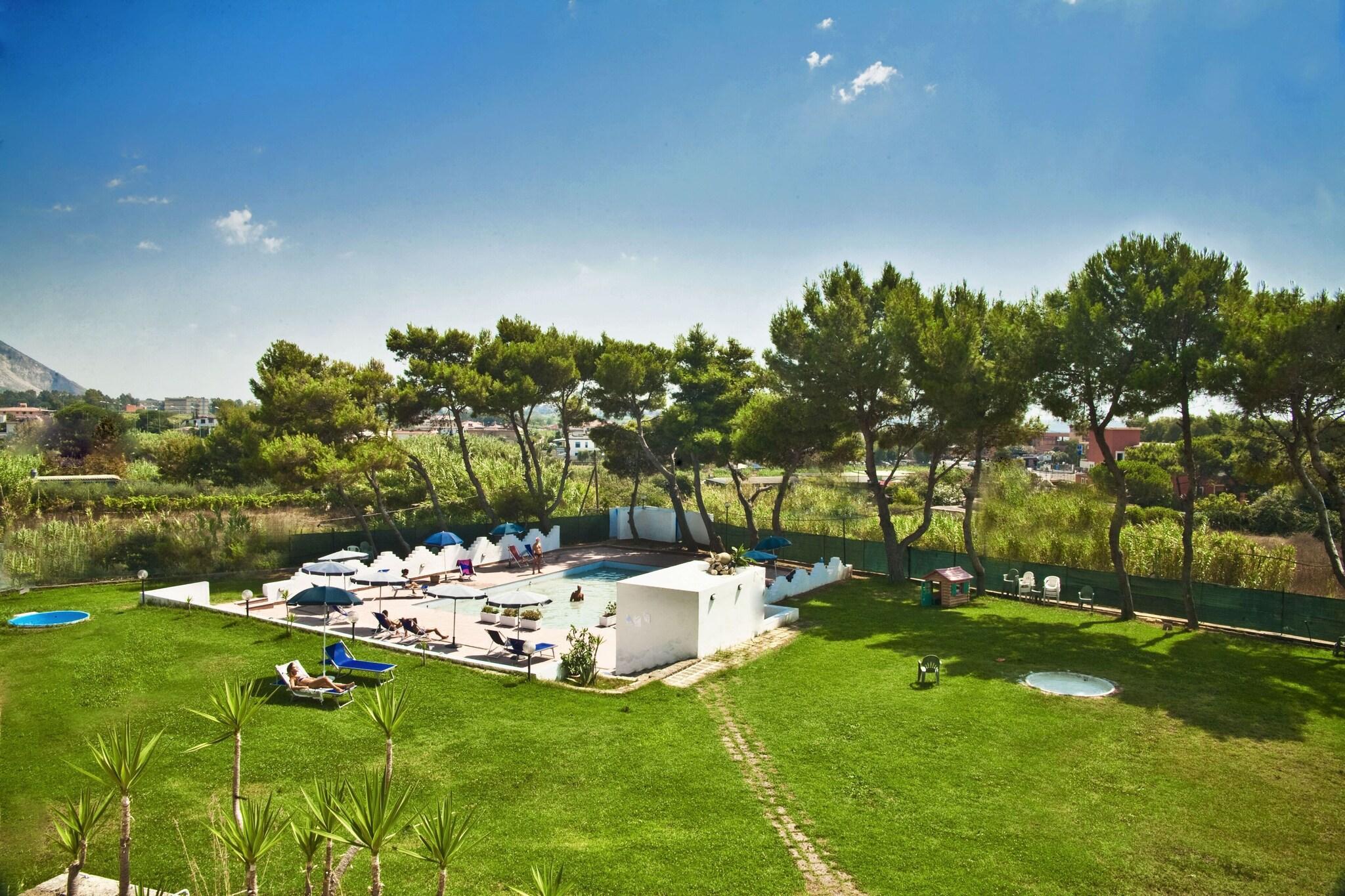 Vista Piscina Hotel Sinuessa Terme