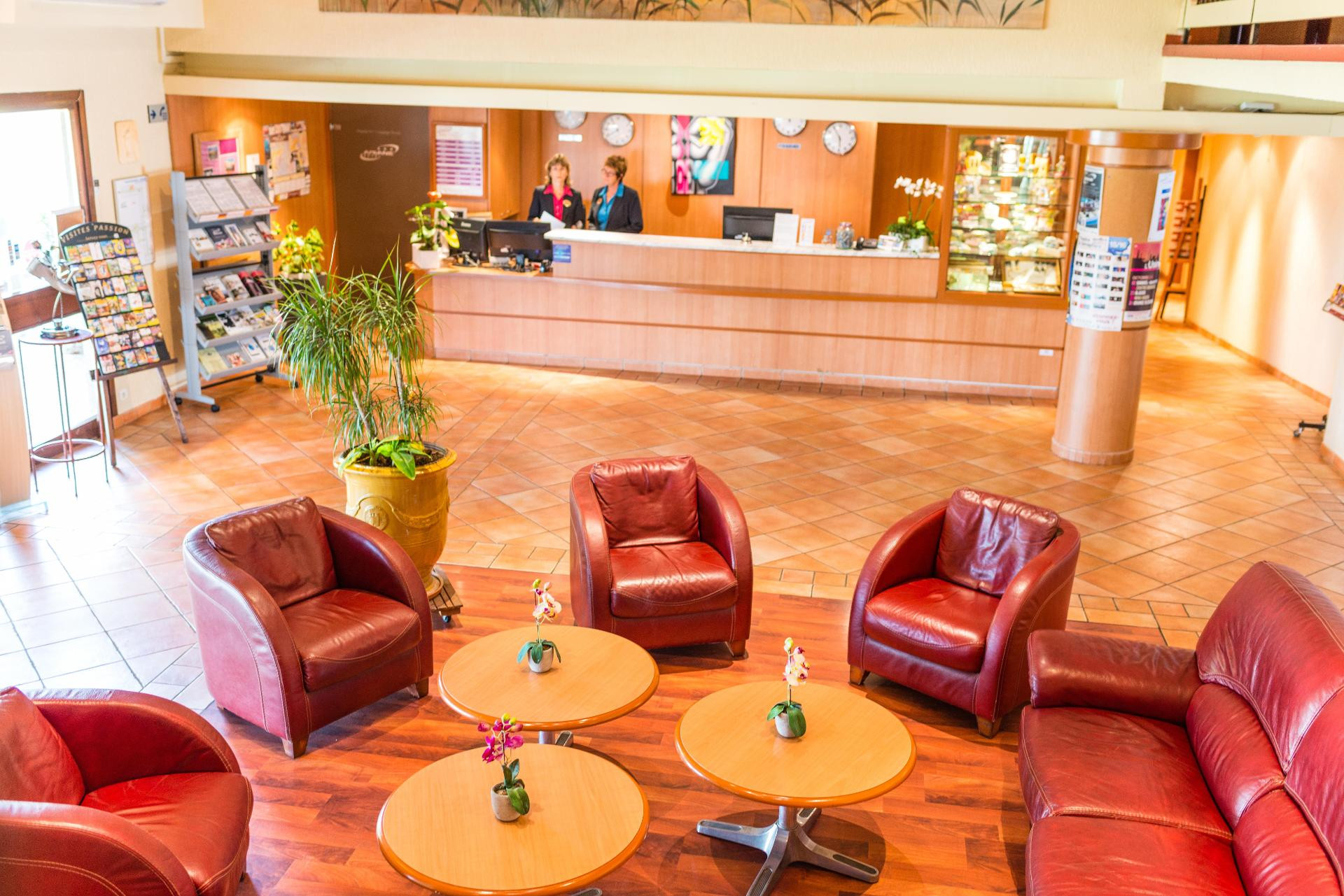 Vista Lobby Ariane Hotel Fos sur Mer