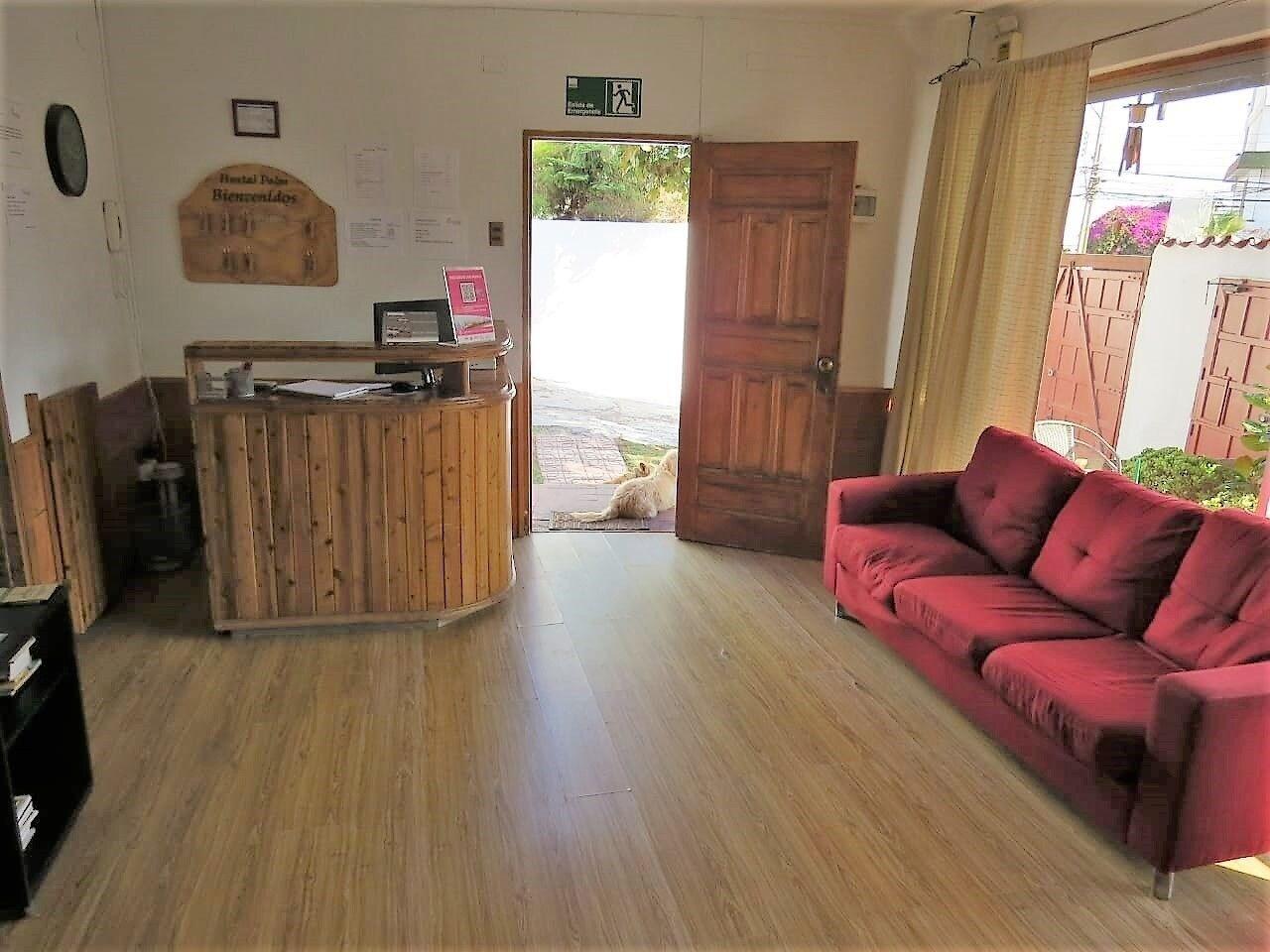 Vista Lobby Pälm Hostal