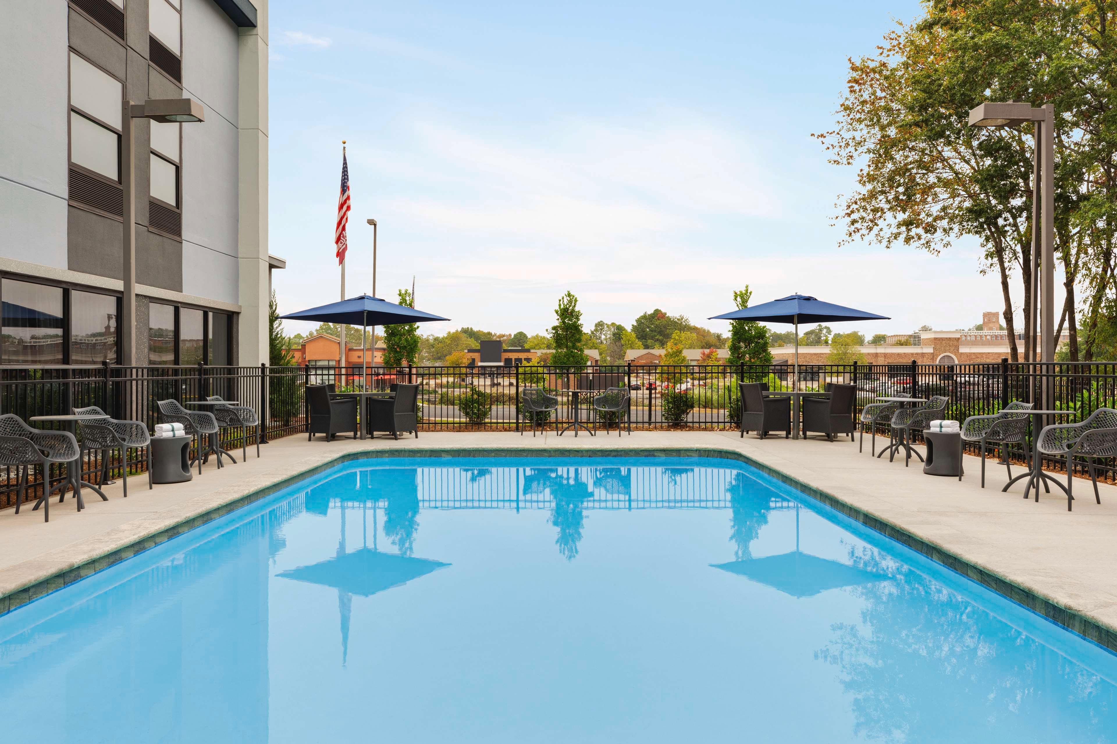 Vista Piscina Hampton Inn Starkville