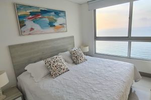 Alquiler Vacacional - Beautiful beachfront two bedroom apartment Bocagrande Palmetto Beach