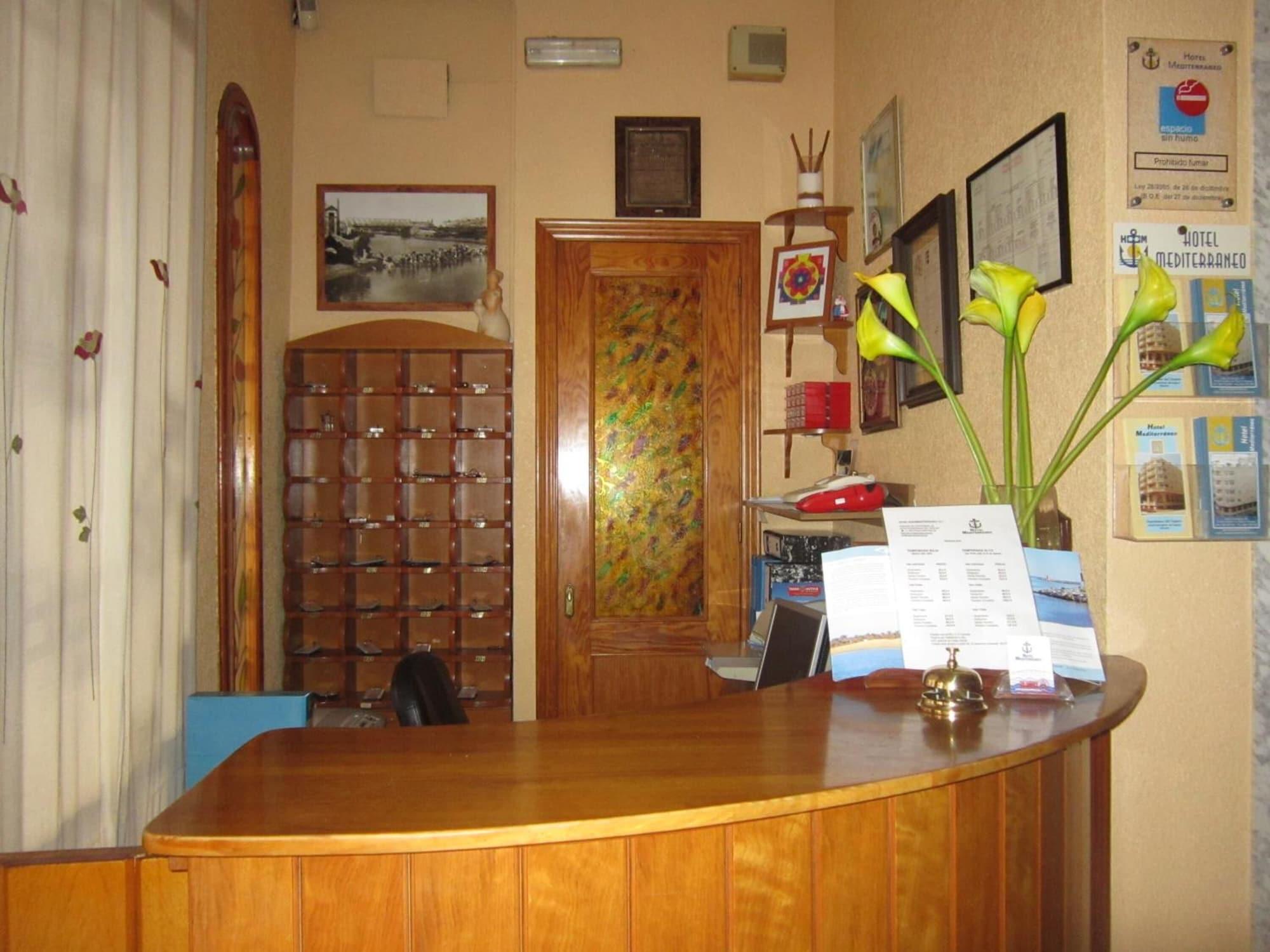 Vista Lobby Hotel Mediterraneo