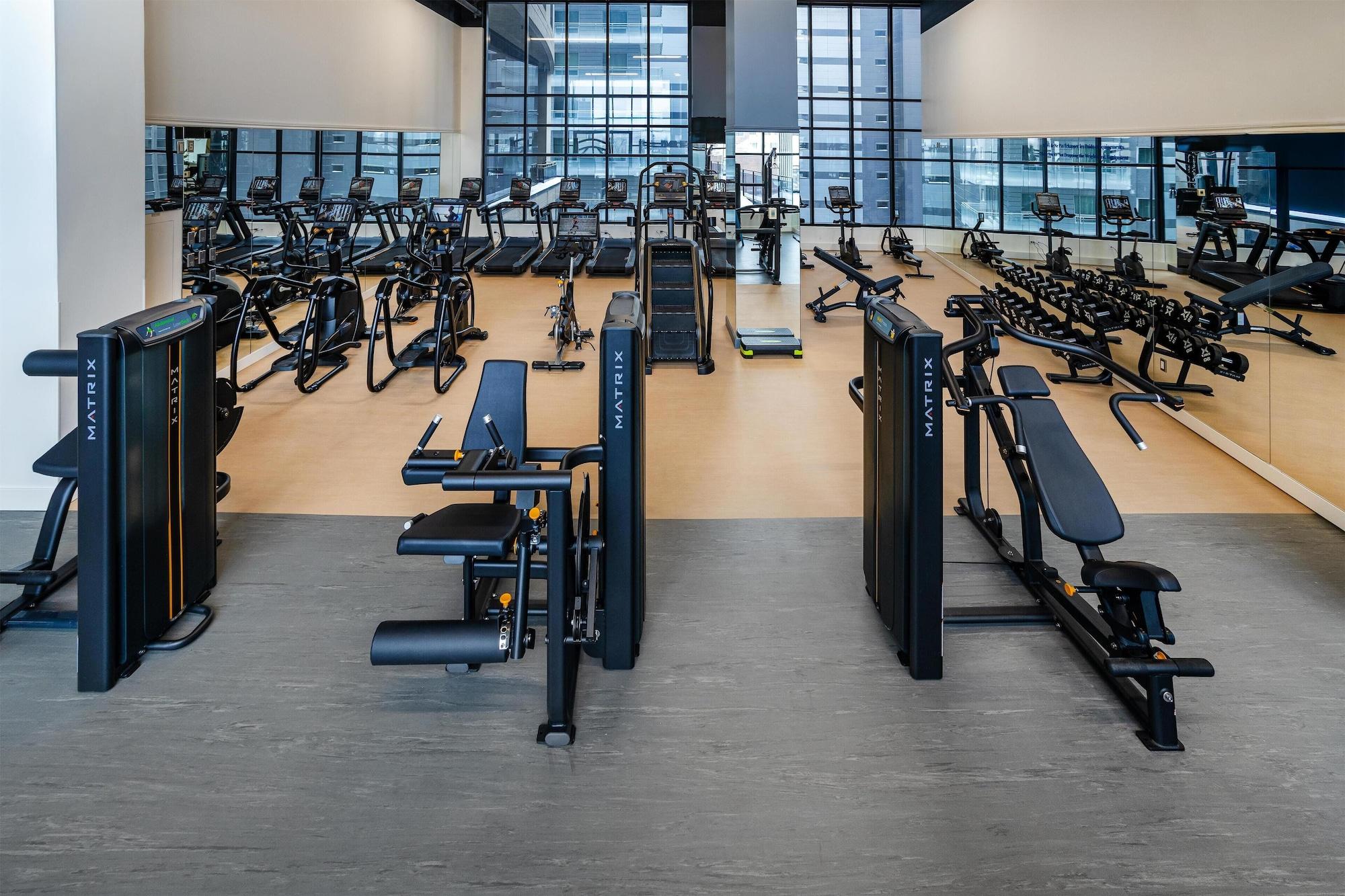 Gimnasio Hilton Garden Inn Montréal Centre-ville