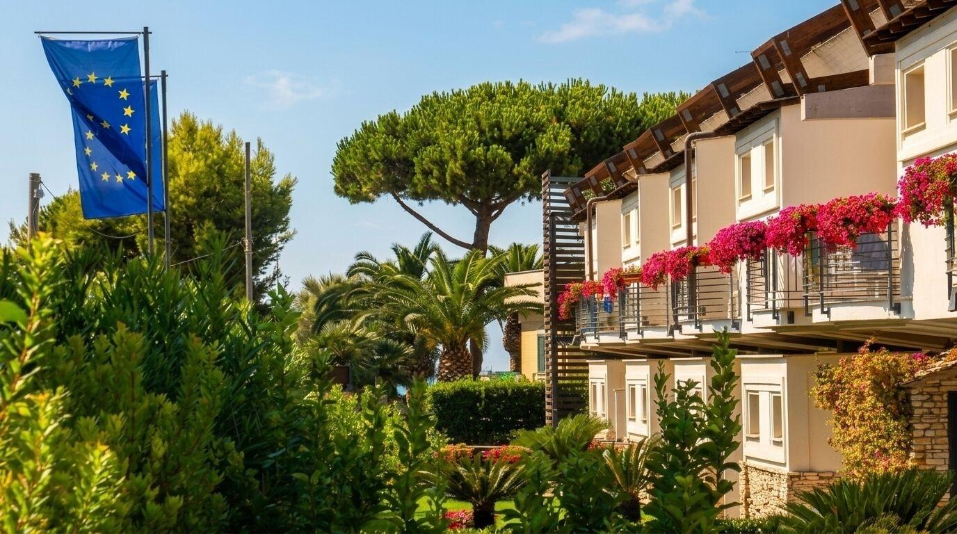 Vista Exterior Hotel Poseidon