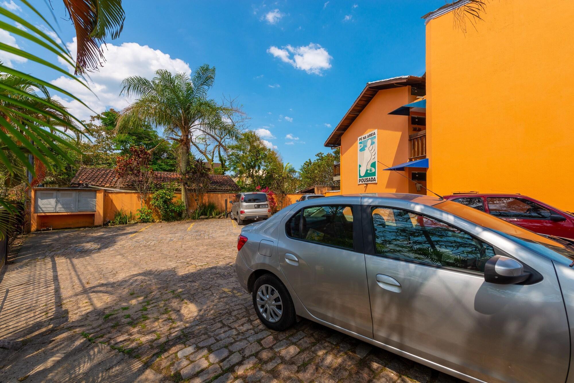 Vista Exterior Pousada Pé na Areia