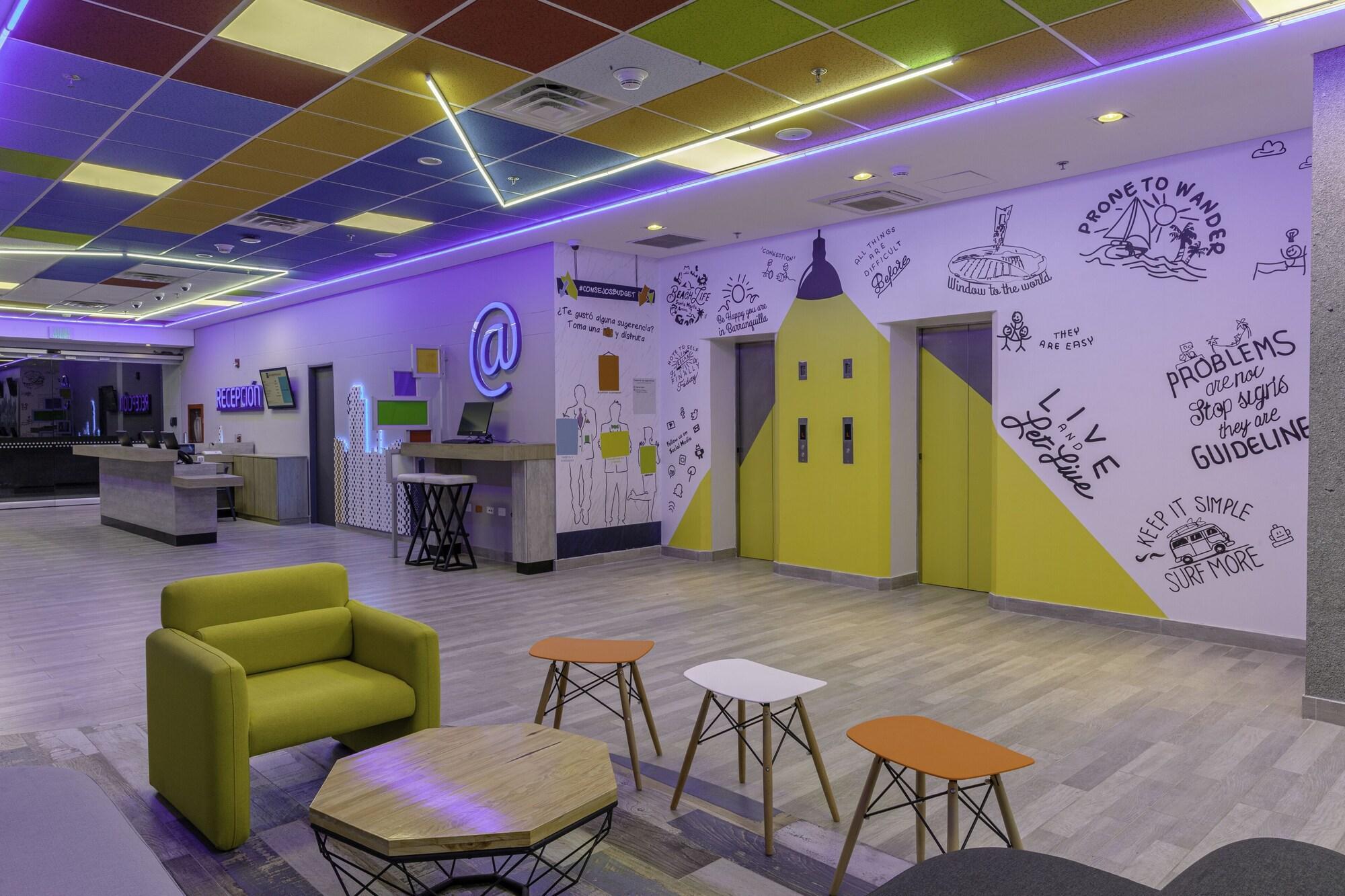 Vista Lobby ibis budget Barranquilla