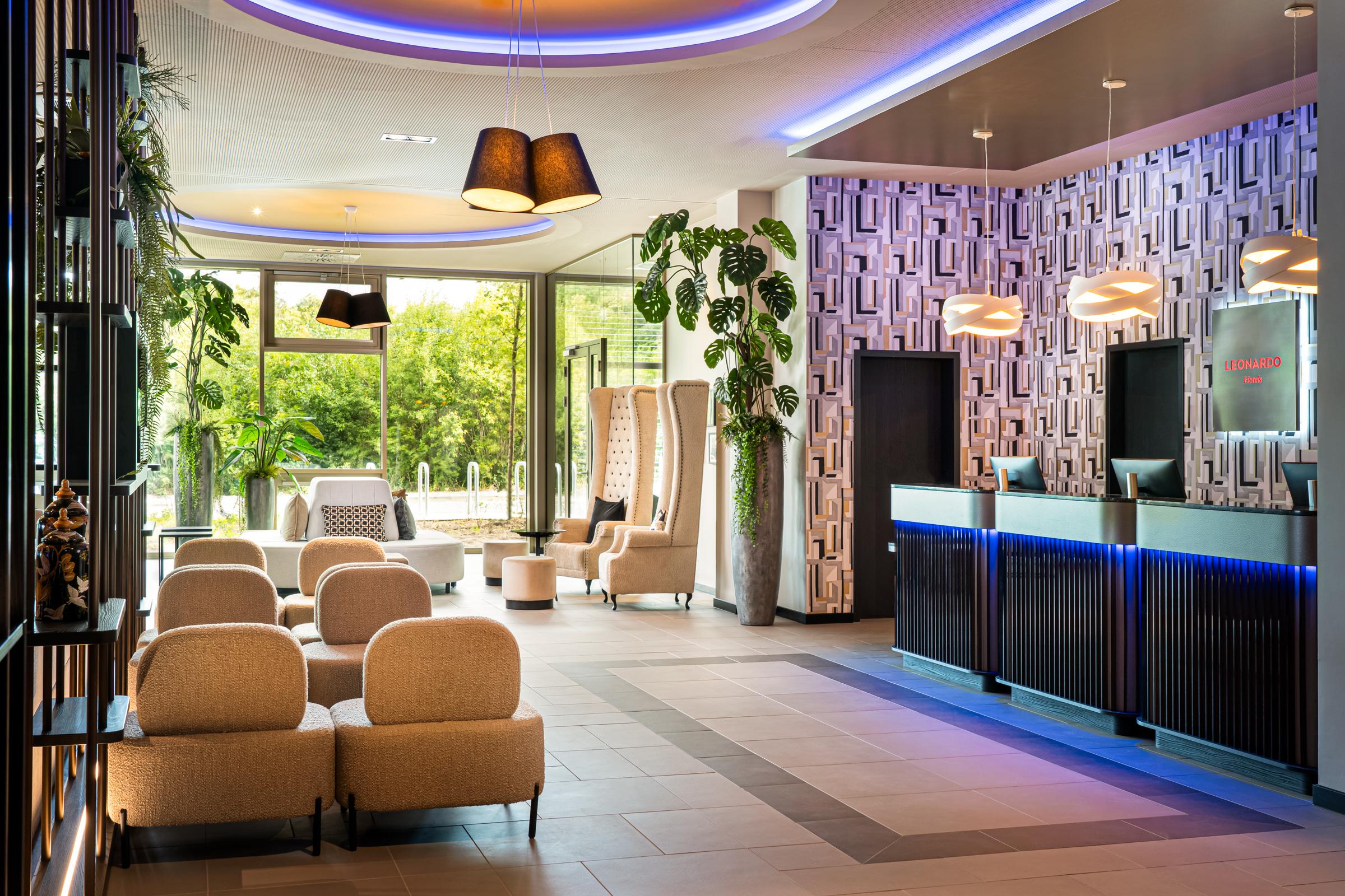 Vista Lobby Leonardo Royal Hotel Cologne Bonn Airport