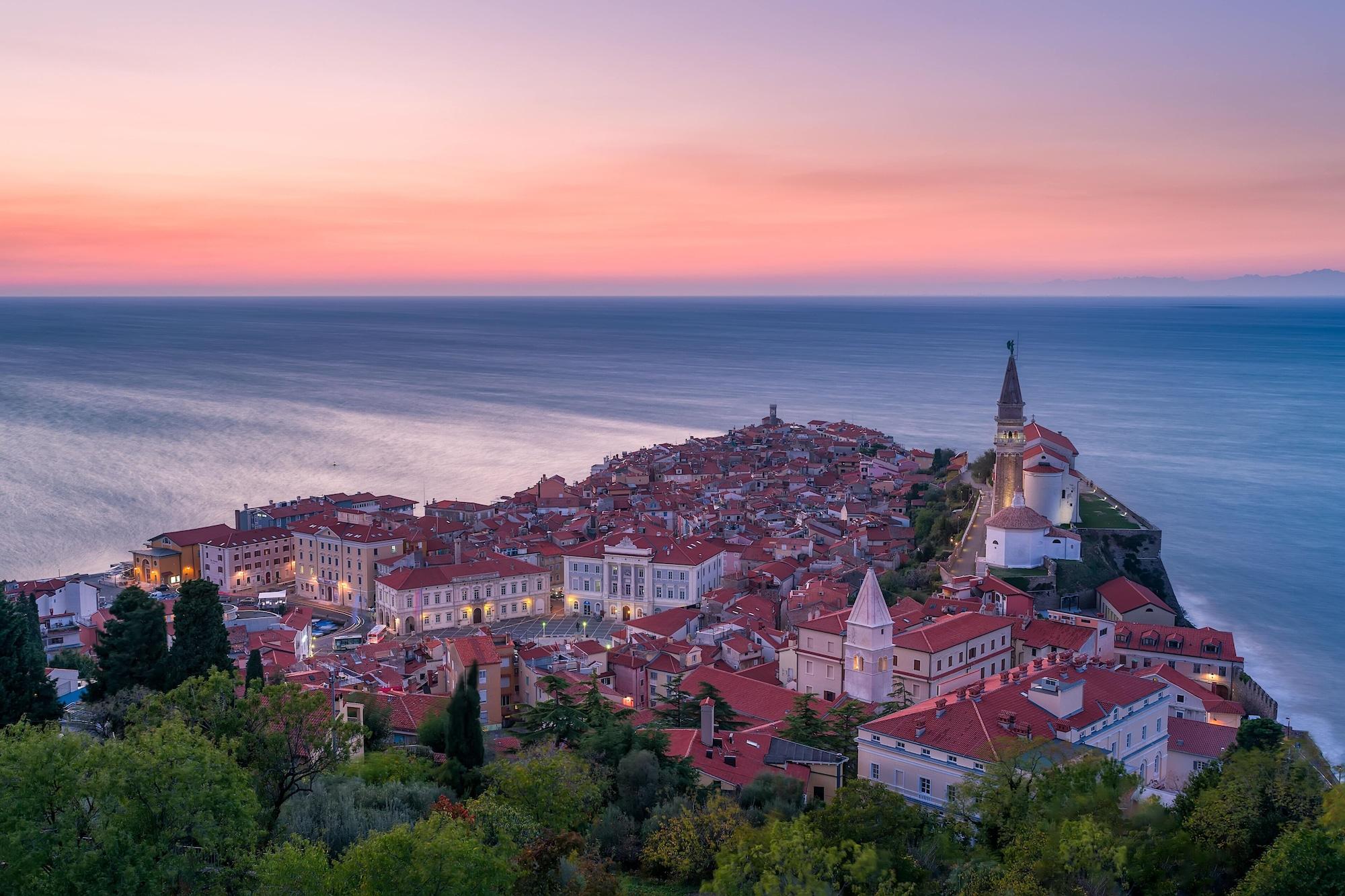 Vista Exterior Hotel Piran