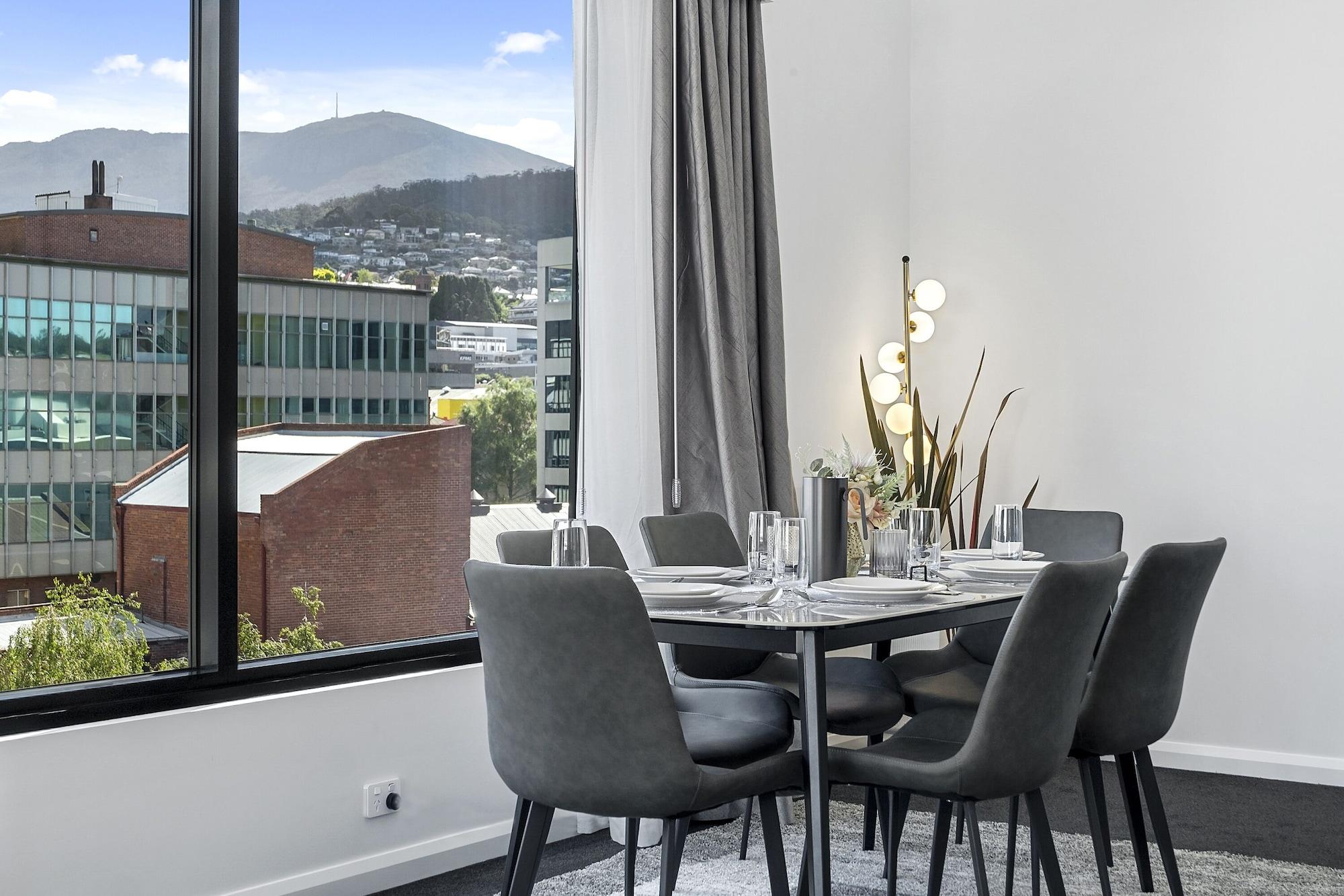 Equipamiento de Habitación Hobart City Apartments
