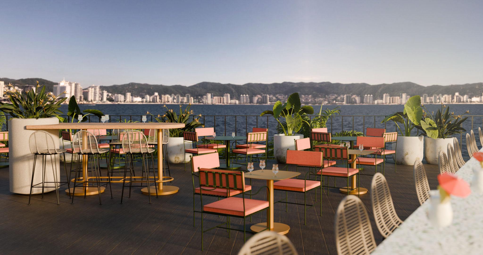 Bar/Salón Park Royal Beach Acapulco - All Inclusive