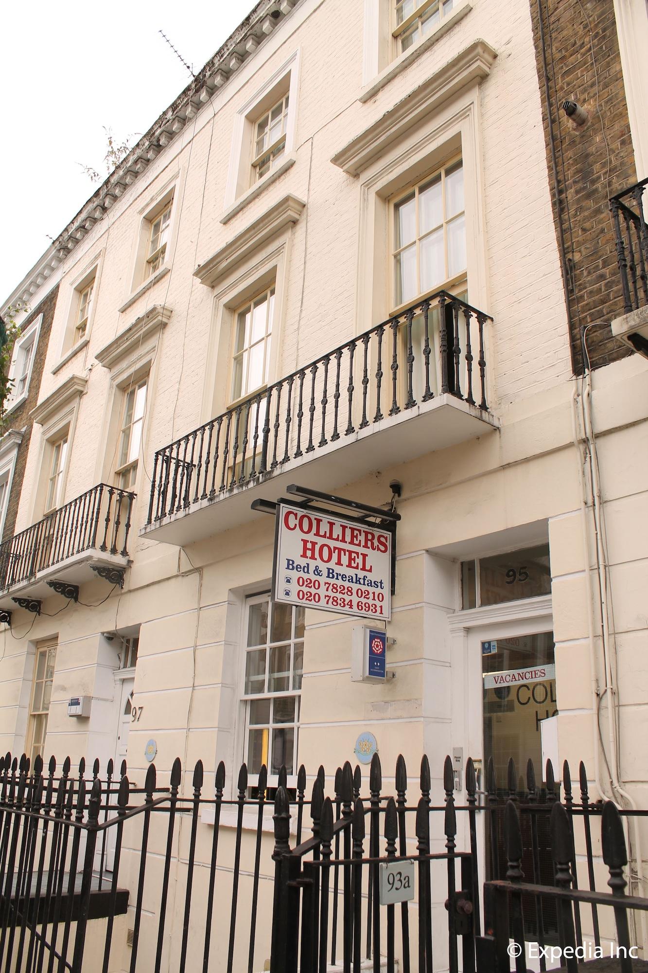 Vista Exterior Colliers Hotel