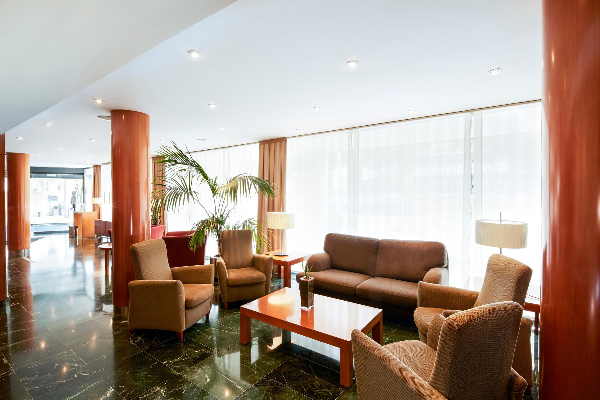 Vista Lobby Sercotel Cornella Barcelona