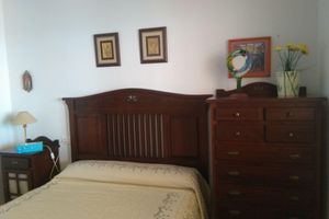 Alquiler Vacacional - Beachfront apartment, 1st line. Semi-enclosed terrace, 2 rooms and parking