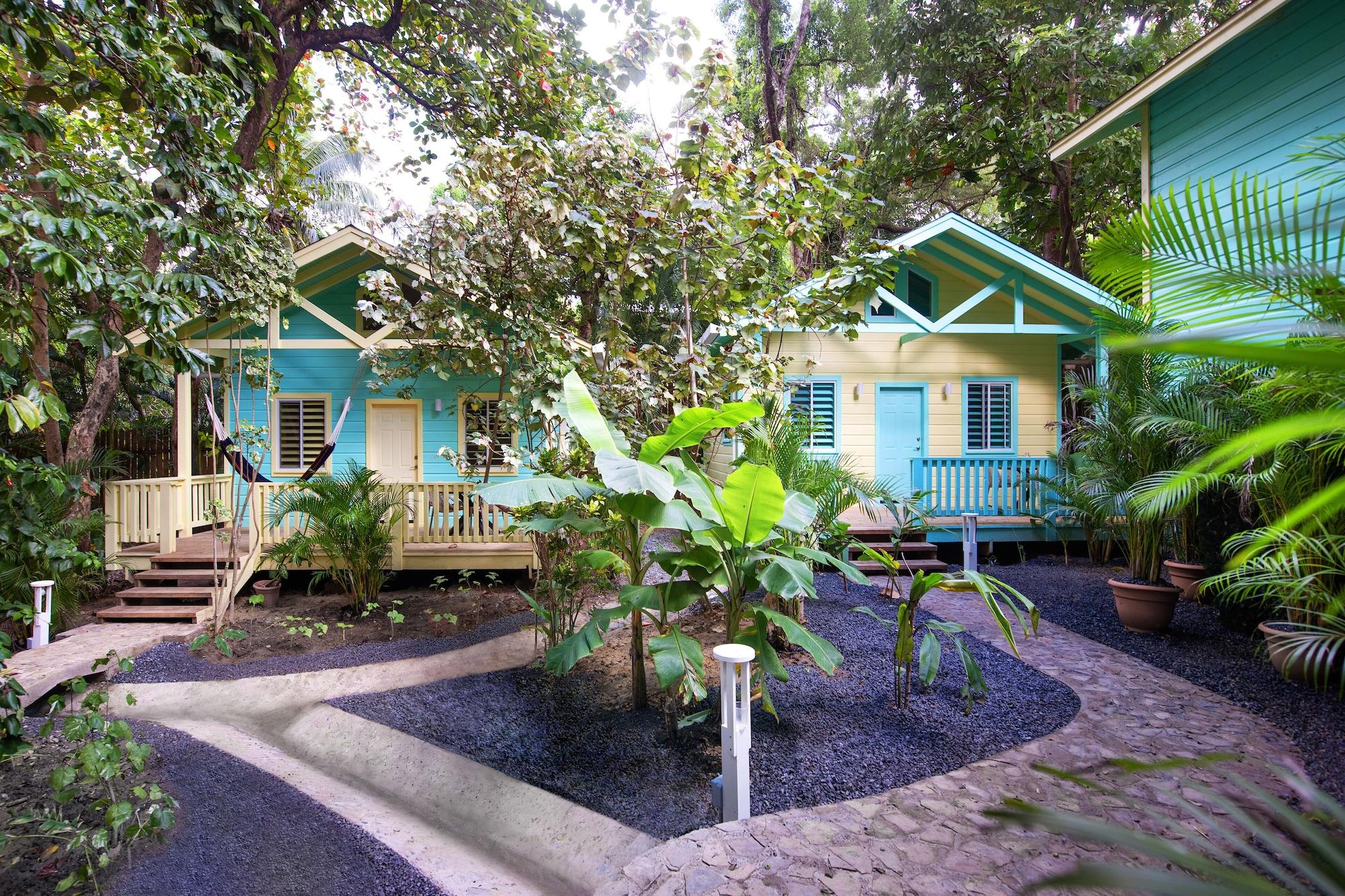 Vista Exterior Puerta Azul