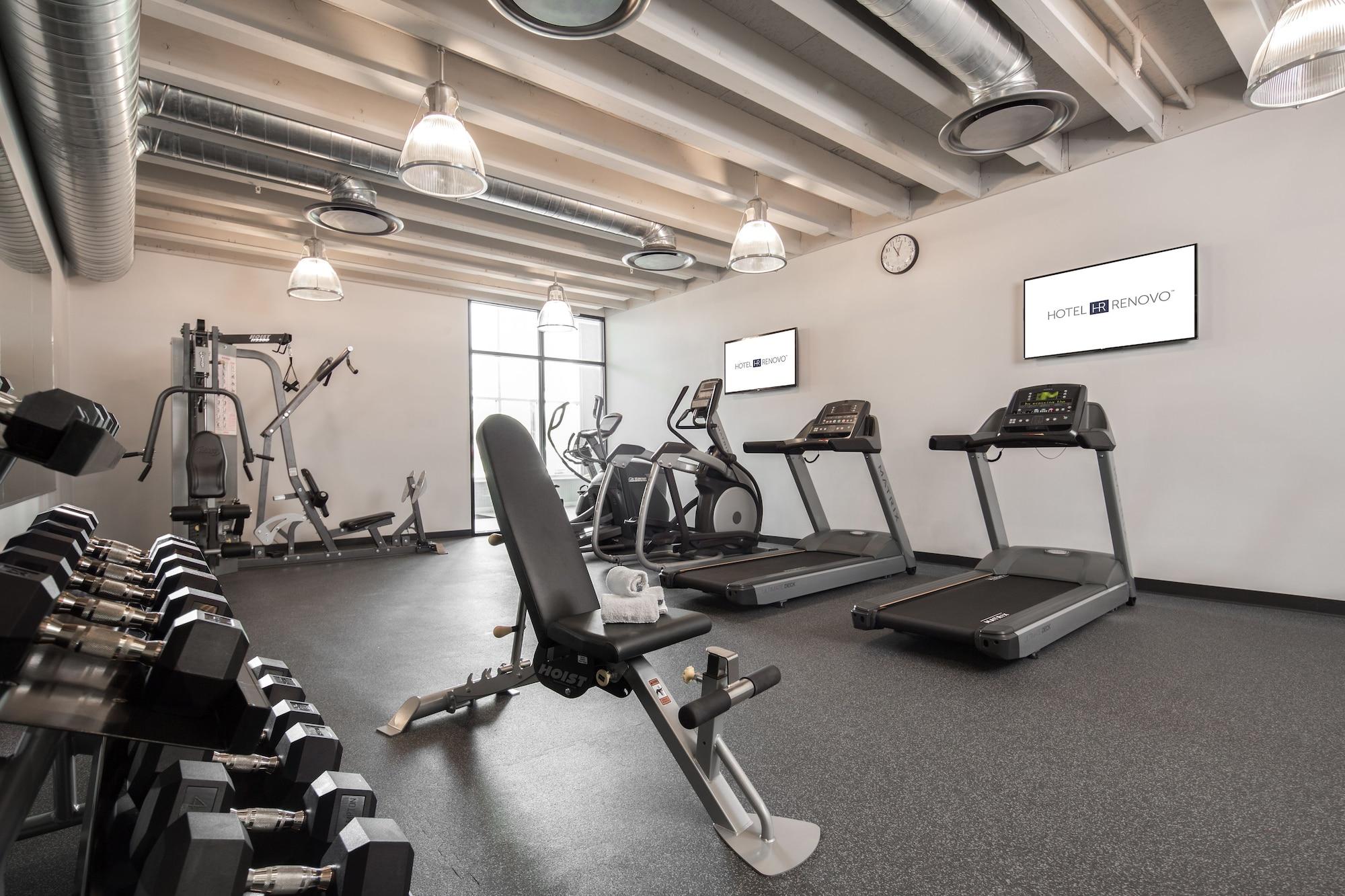 Gimnasio Hotel Renovo Des Moines Urbandale,Tapestry Collection Hilton