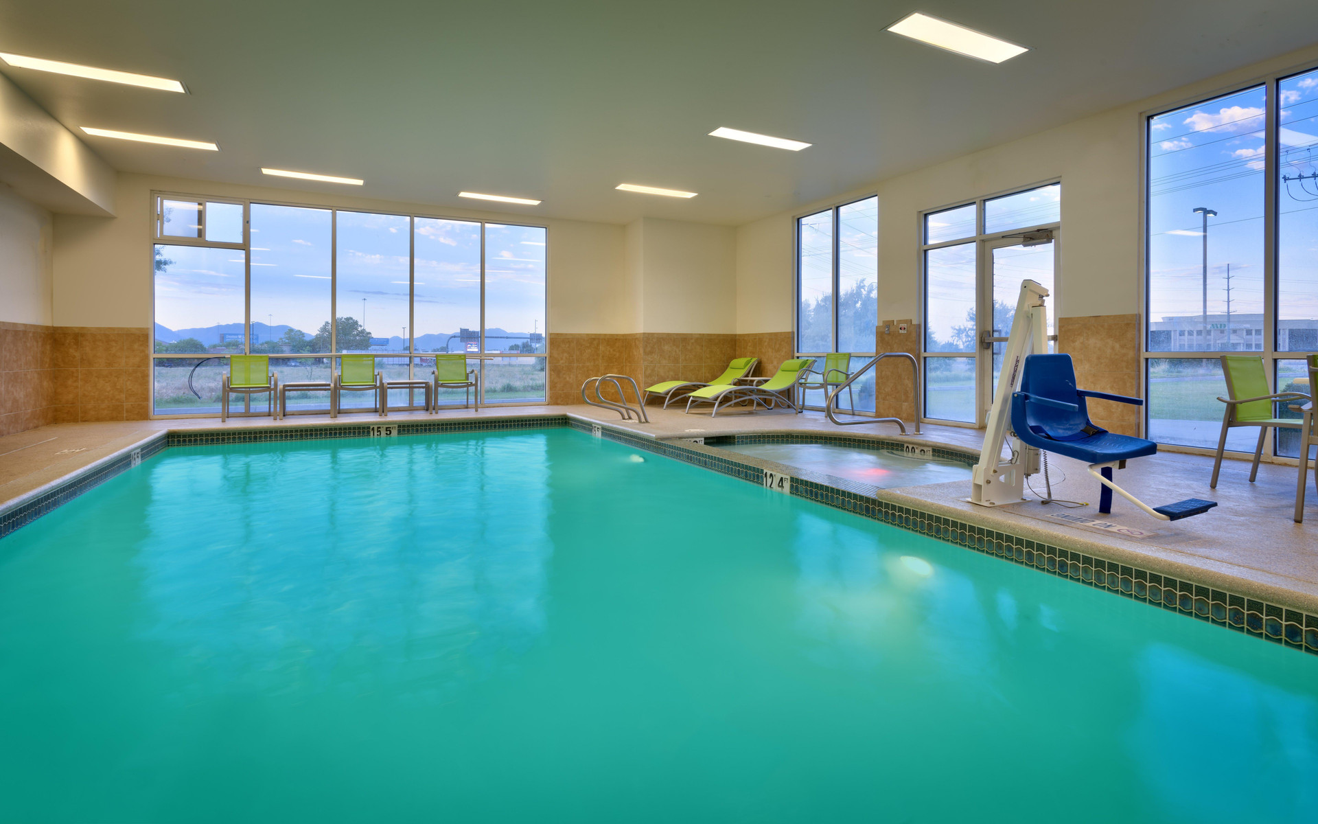 Vista Piscina Holiday Inn Express Suites American Fork North Pro