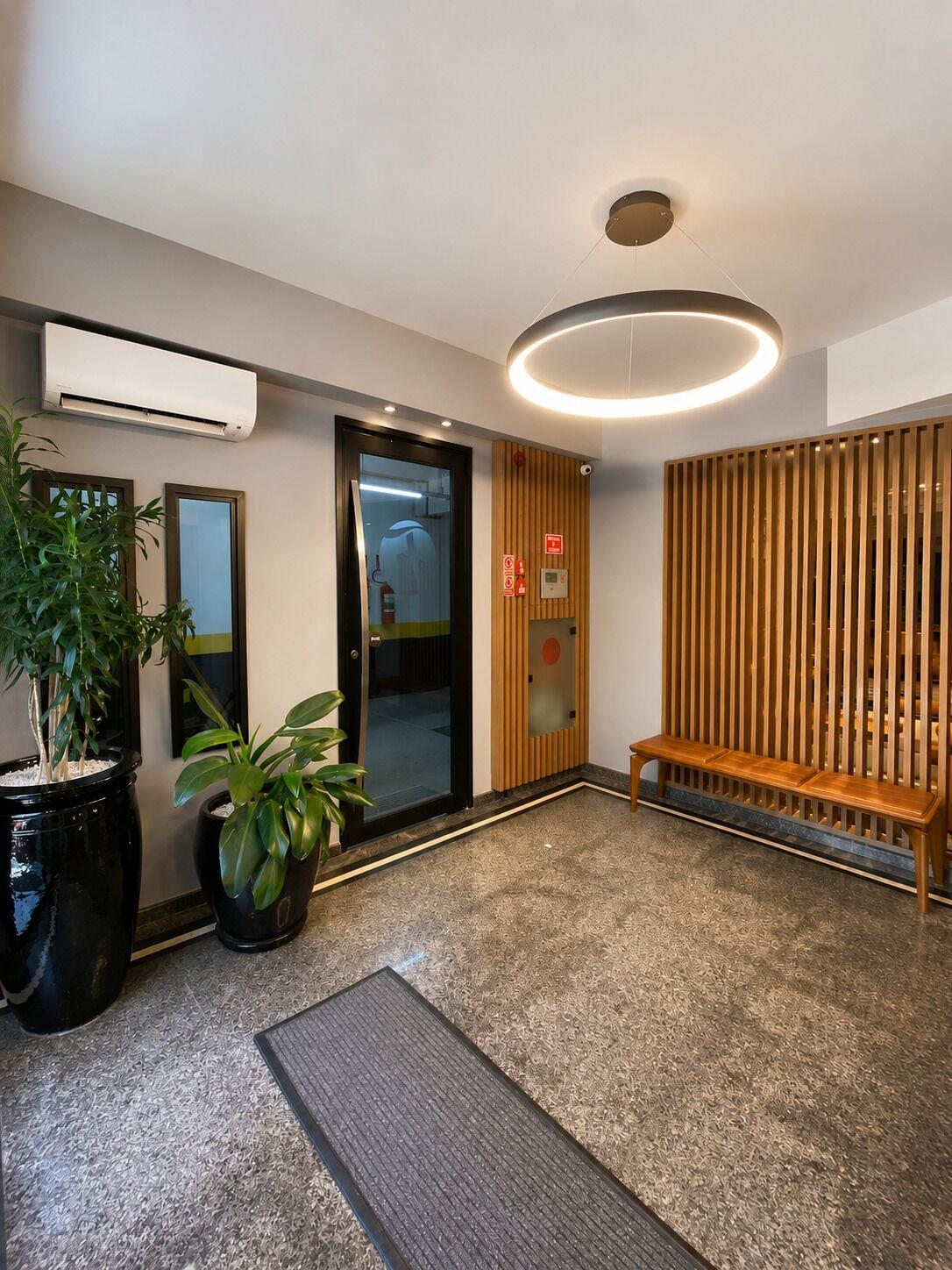 Vista do lobby Filadelfia Hotel