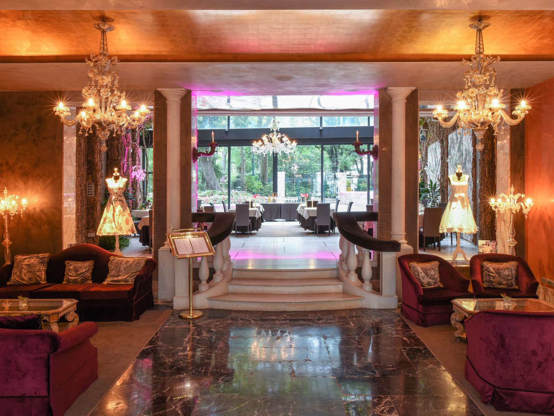 Vista Lobby Papadopoli Hotel Venezia - MGallery Collection